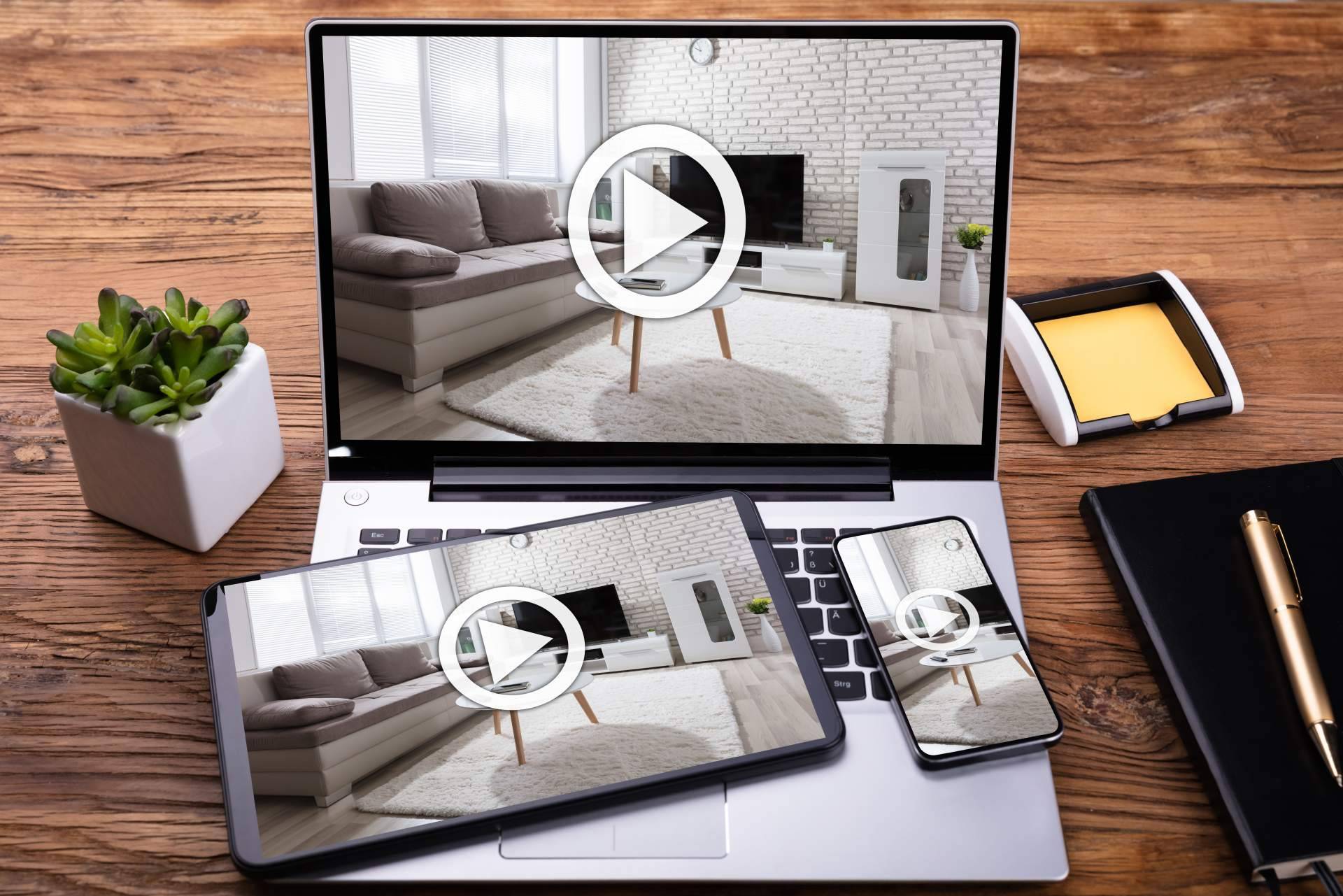 Visitar una vivienda con recorridos virtuales de 360° antes de comprarla