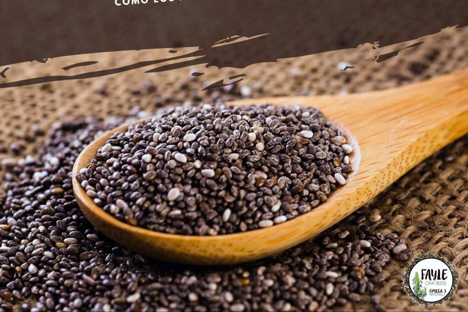 La semilla de chía cultivada en México de Fayle Seeds