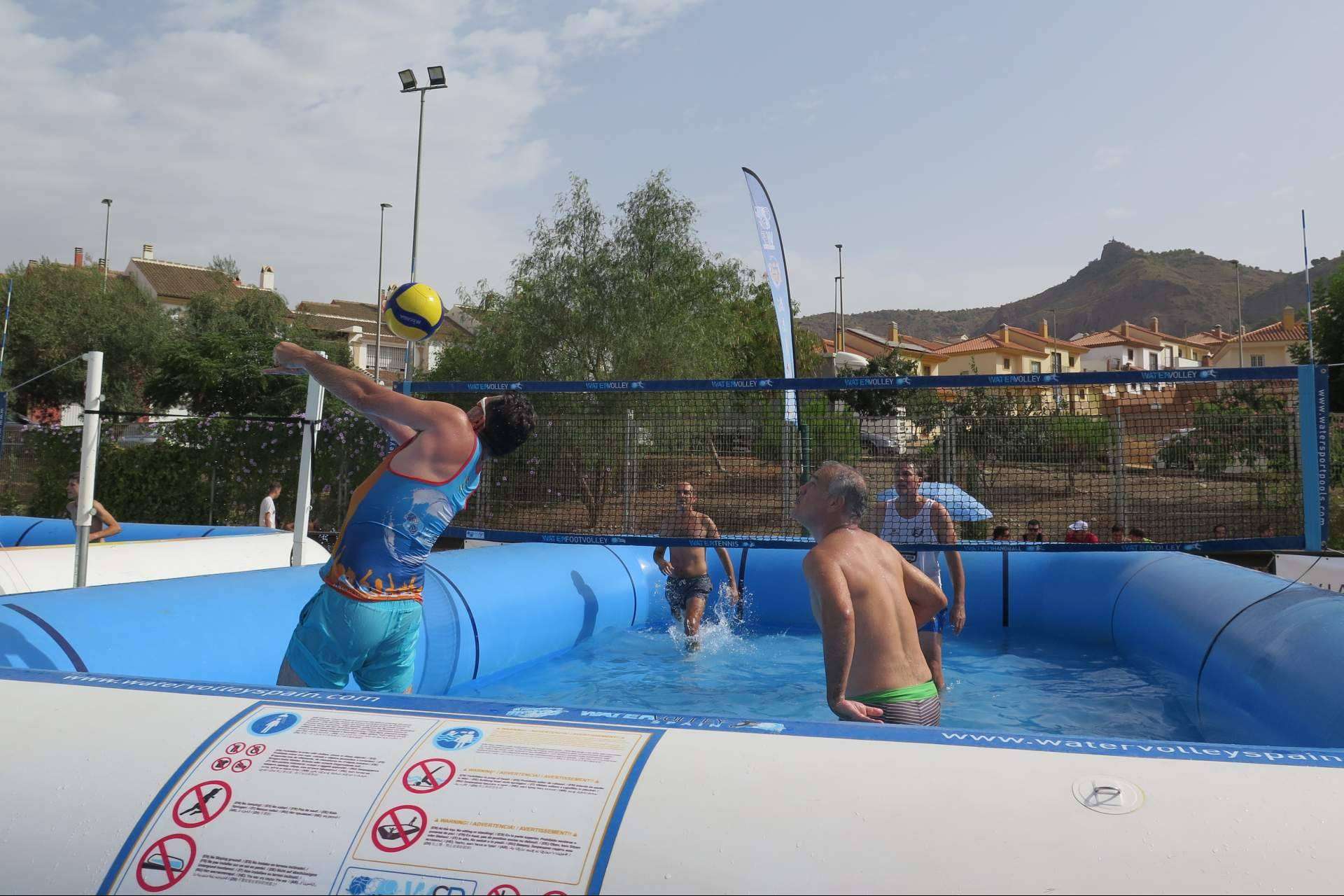 El I Circuito de Watervolley de la Diputación de Málaga con Water Sport Pools