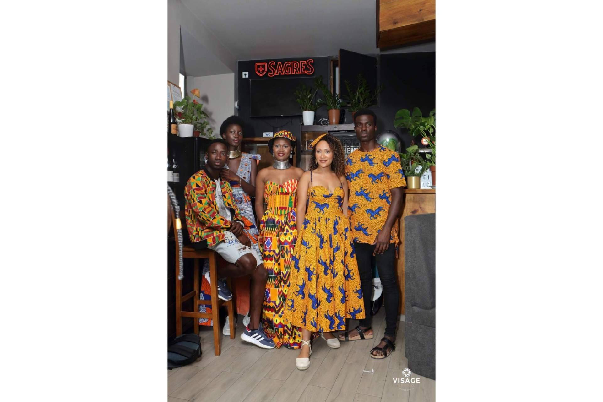 QUEEN TITÍNE y sus vestidos solidarios african print y ankara wax