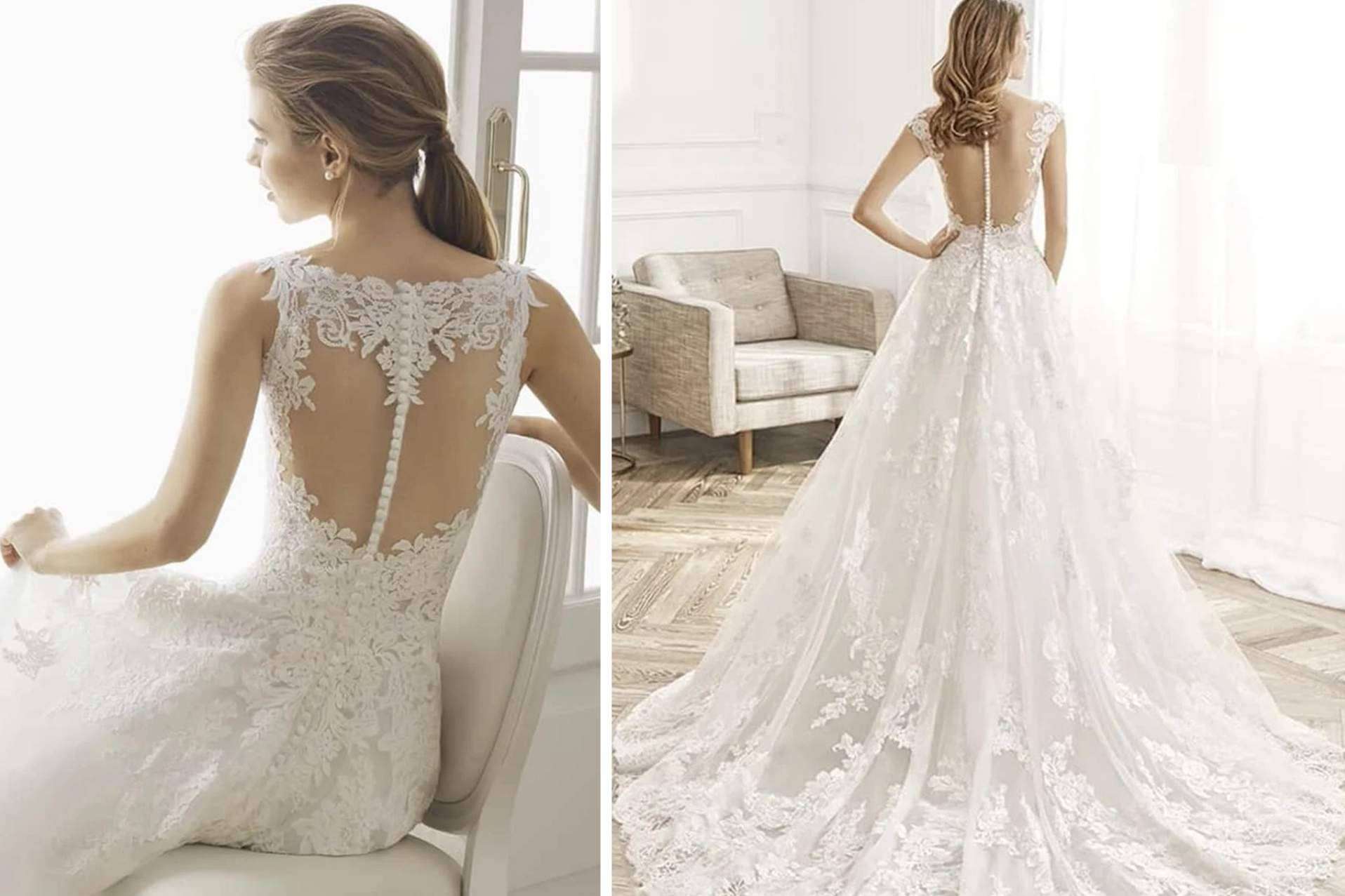 Vestidos de novia outlet a grandes precios en Volvoreta Presumida
