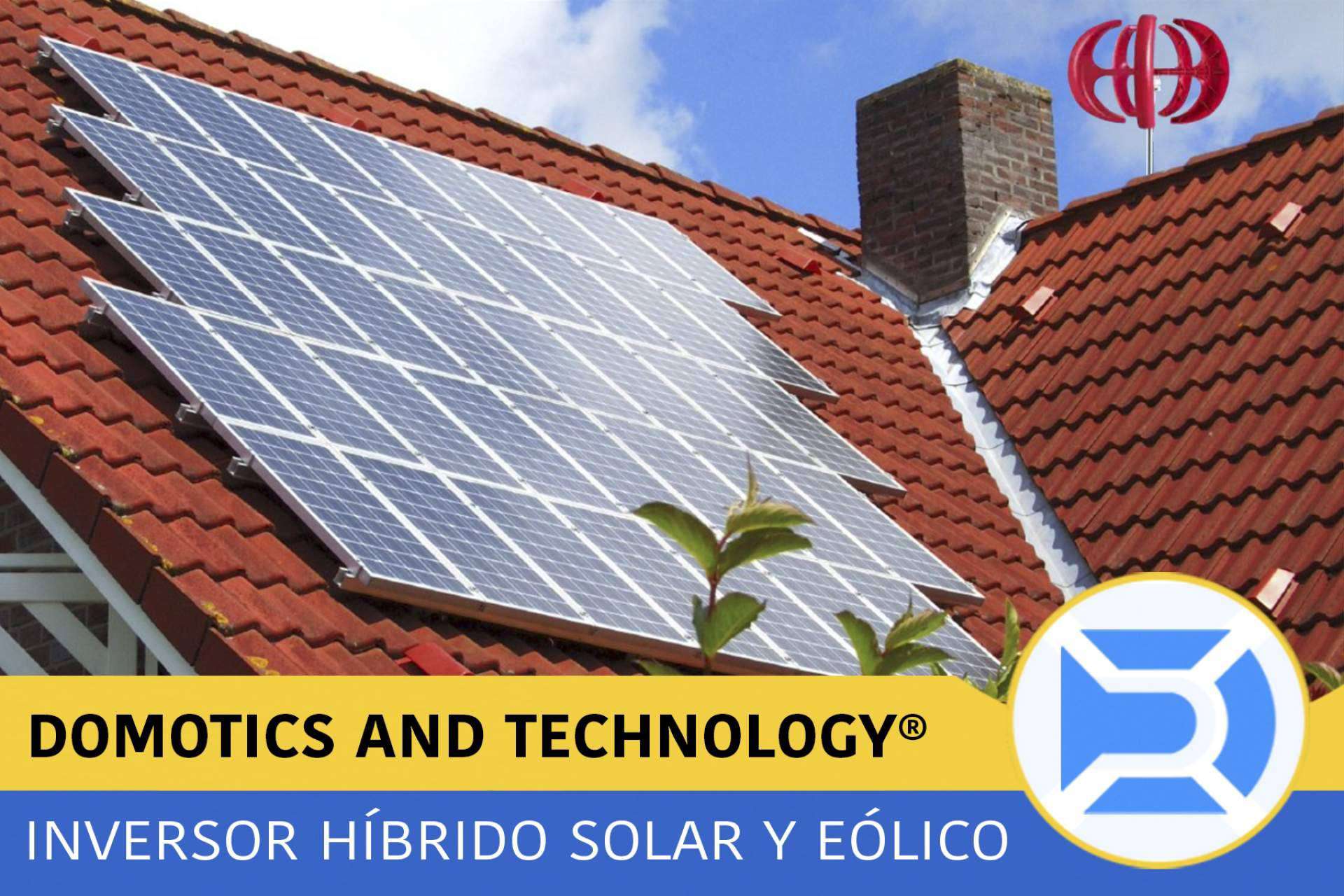 Minimizar el aumento de la luz instalando inversores solares híbridos con la domótica de Domotics and Technology
