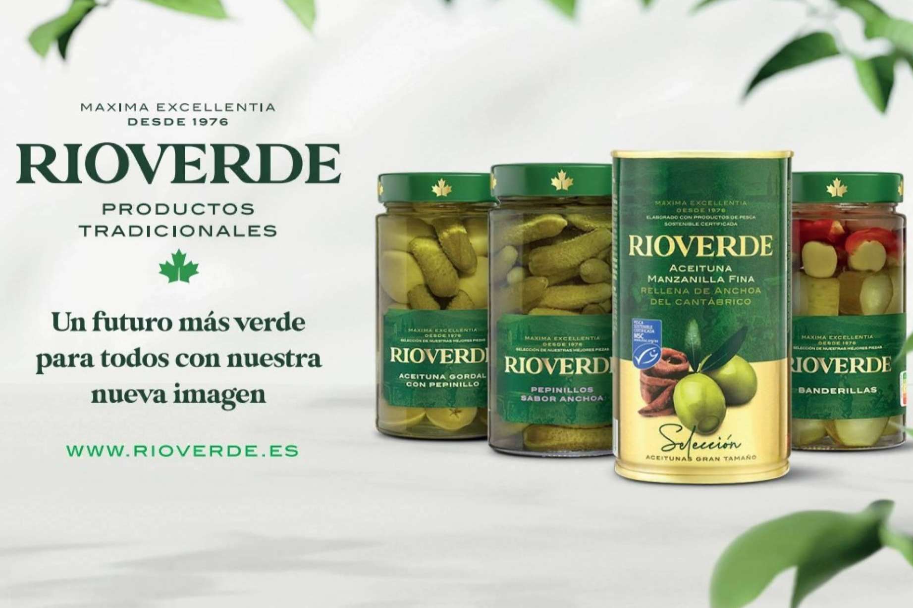 Rioverde, la empresa de encurtidos que se moderniza tras 45 años de historia con un cambio de imagen y un restyling