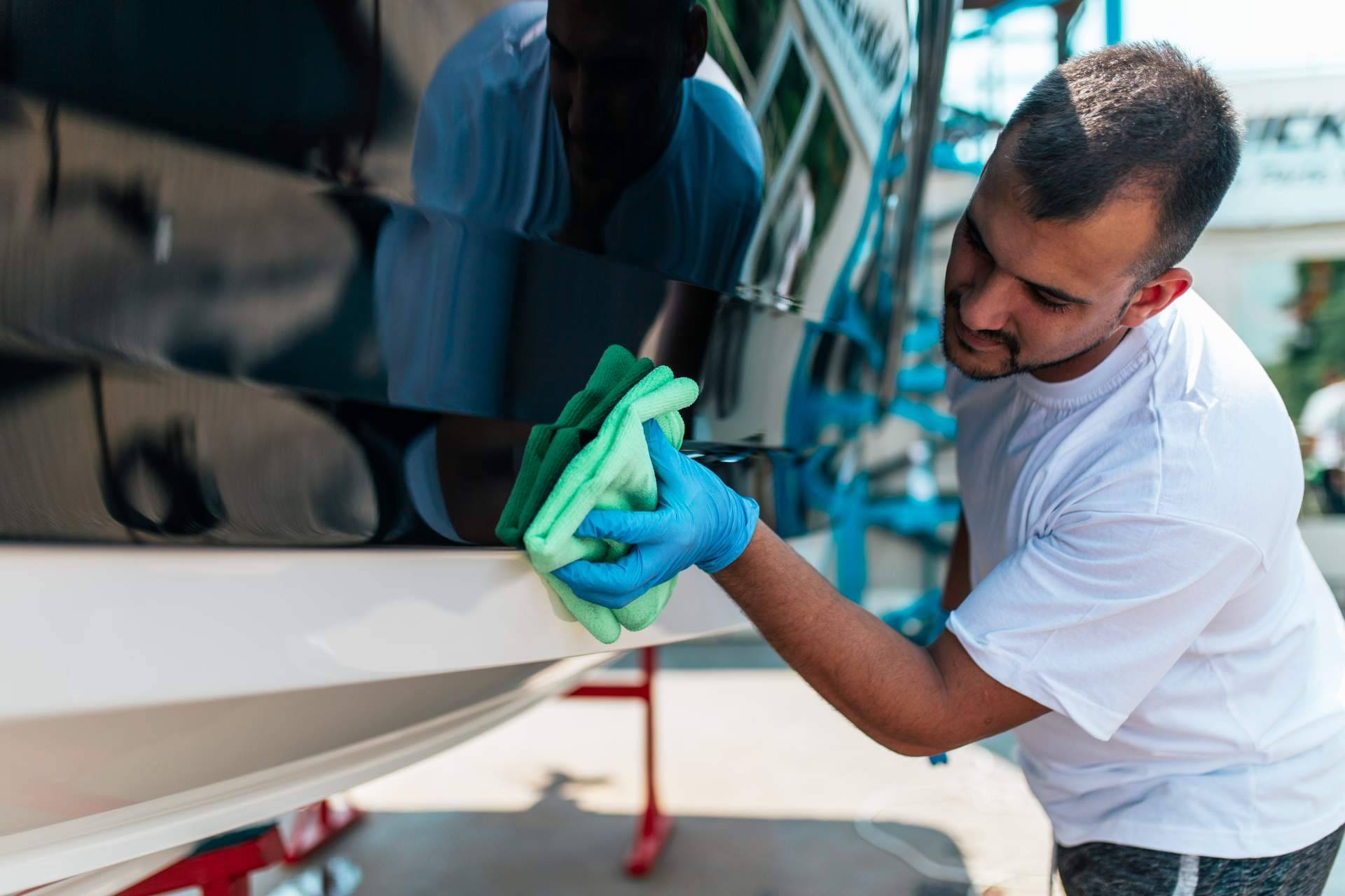 Products for boat maintenance de Nova Argonautica, para cuidar el barco por dentro y fuera