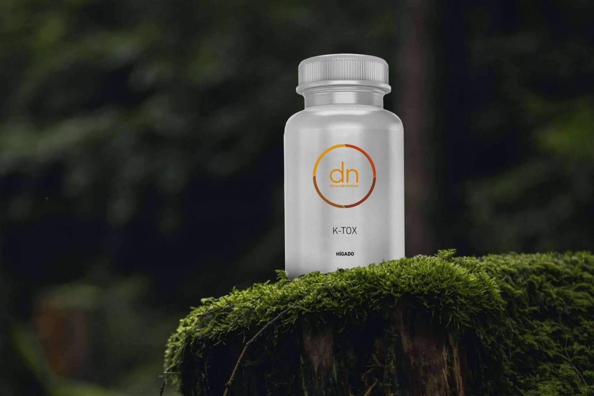 K-tox, el suplemento natural para el hígado, de Direct Nutrition