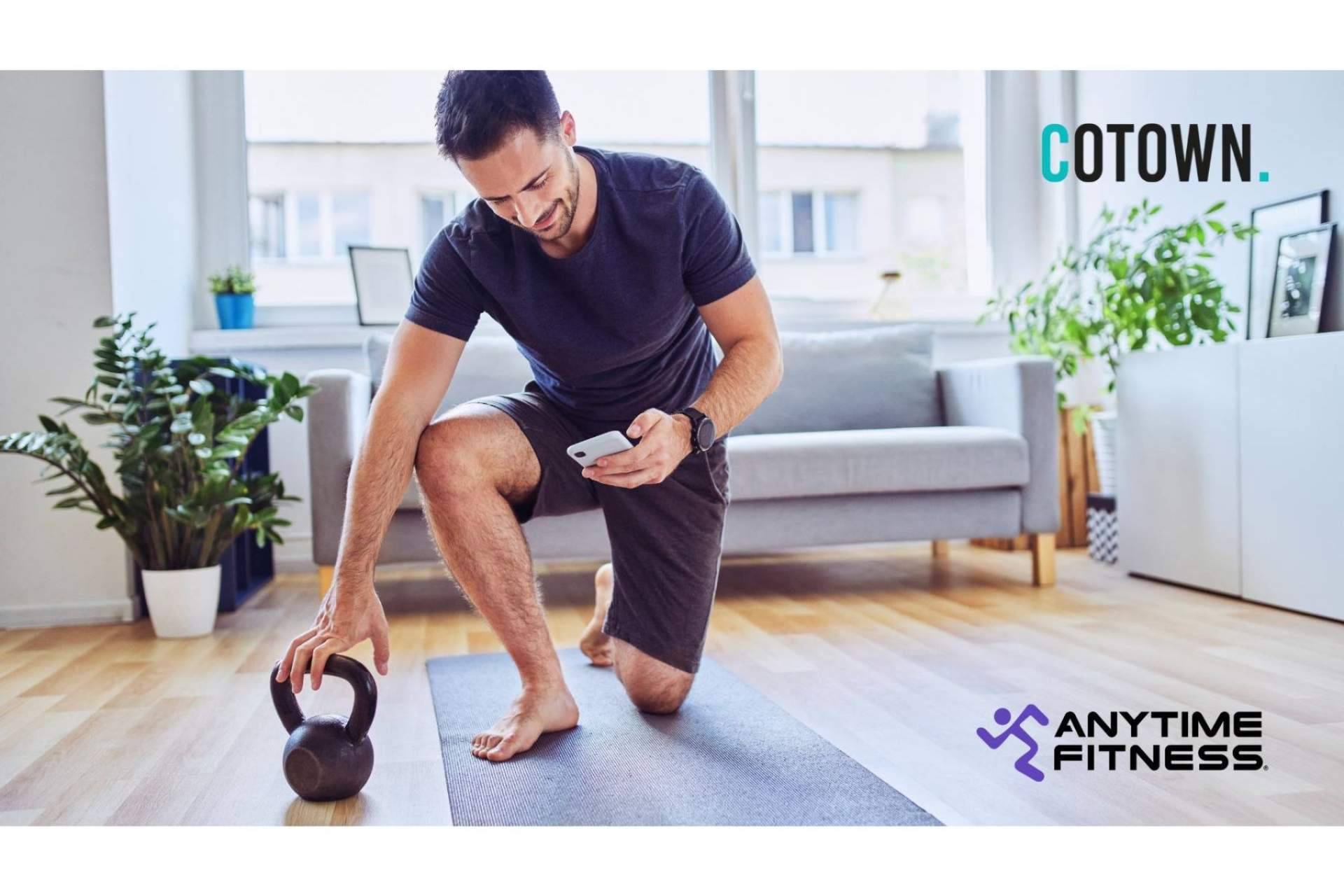 Para facilitar el acceso a una vida independiente y activa de millennials y generación Z se han aliado Anytime Fitness y COTOWN