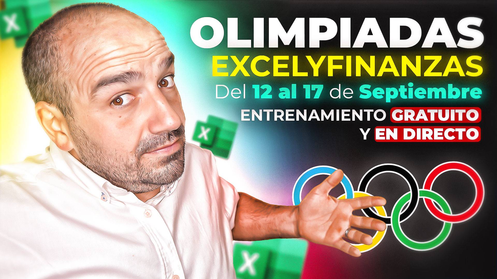 La celebración de las olimpiadas Excelyfinanzas se celebrarán del 12 al 17 de septiembre