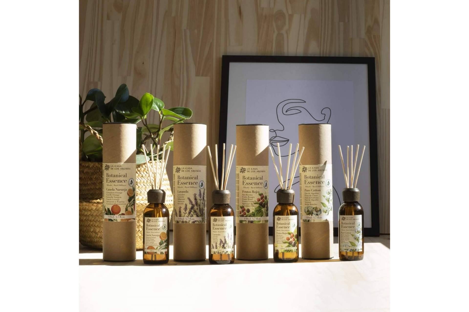 La colección más sostenible de La Casa de los Aromas. El ambientador mikado de la colección Botanical es decorativo y natural