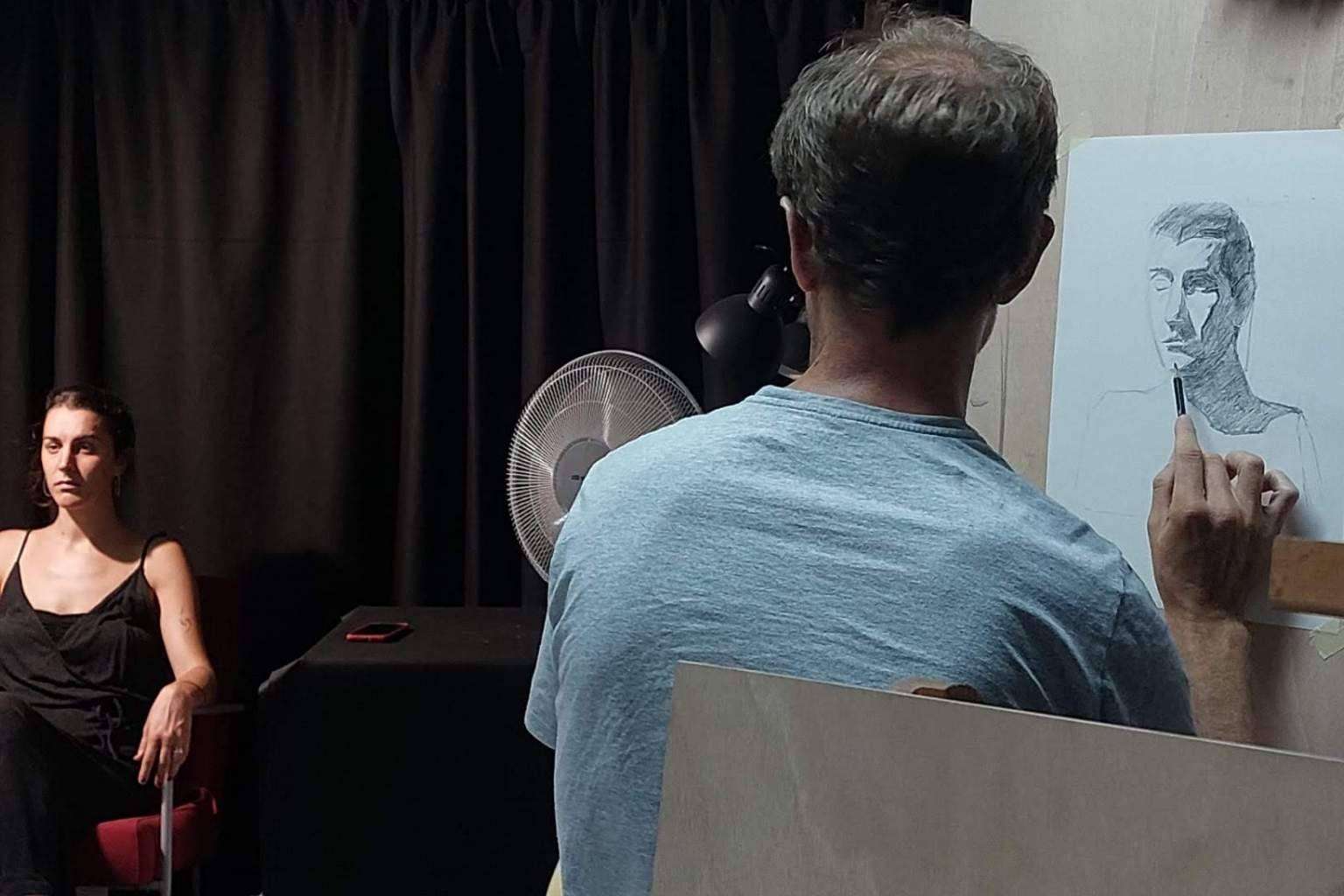 ¿Qué ofrece el programa anual de dibujo y pintura académica de Estudio Ilógico?