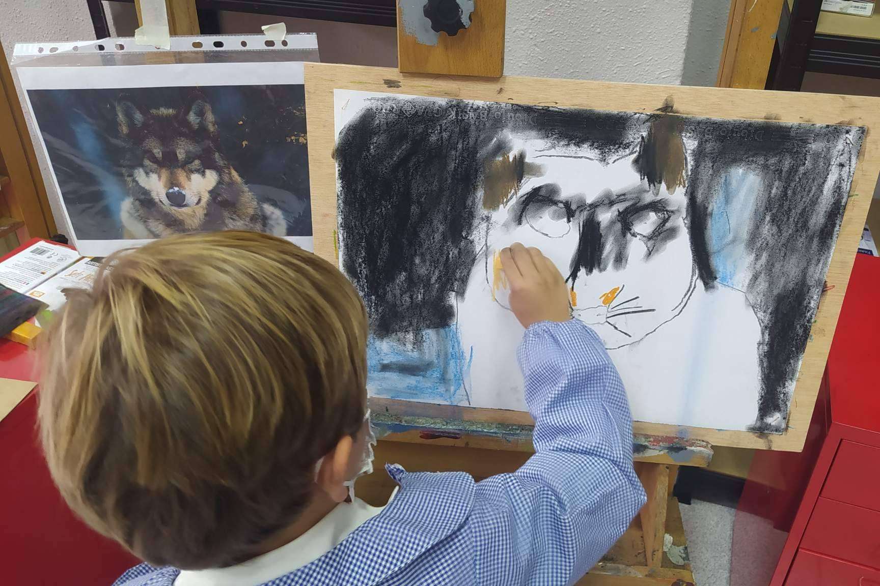 Estudio Ilógico ofrece clases de pintura y dibujo como extraescolar para niños