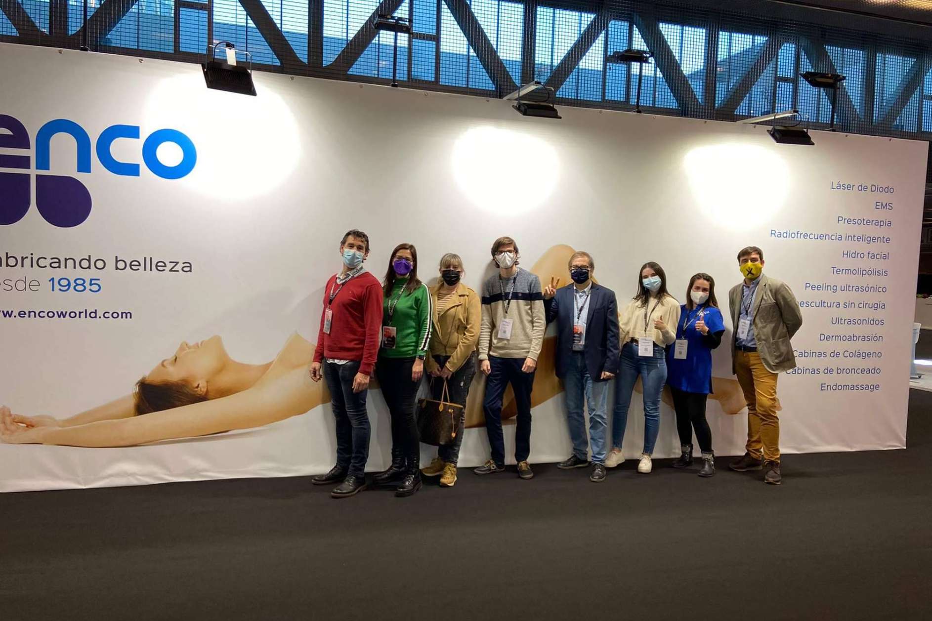 La firma Enco lleva más de 37 años fabricando equipos de medicina estética