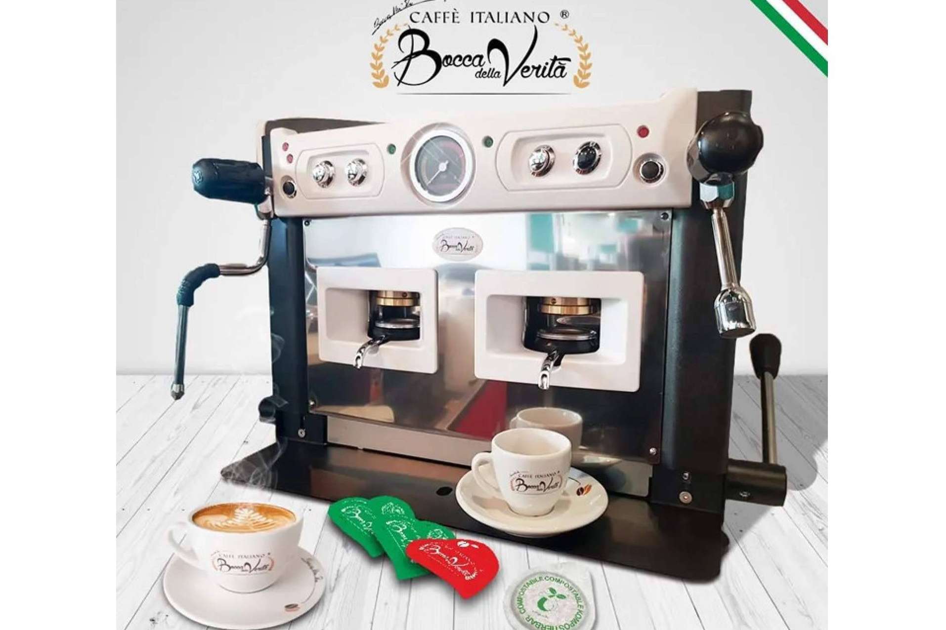 Conseguir cafeteras industriales para restauración, de la mano de Café Italiano Bocca Della Verità