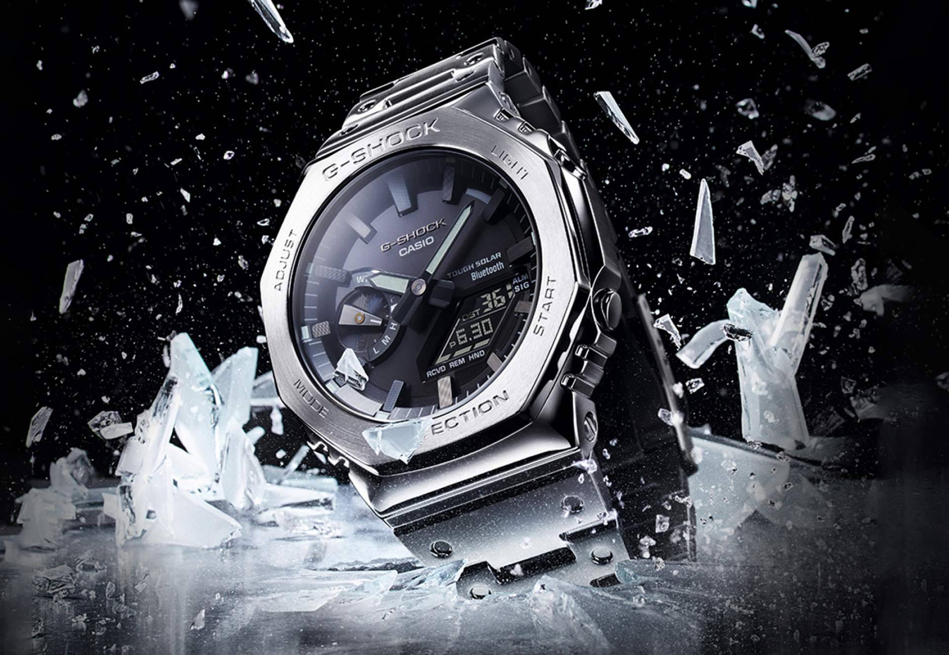 El nuevo reloj de gama alta del top ventas 2100 de G-SHOCK, GM-B2100