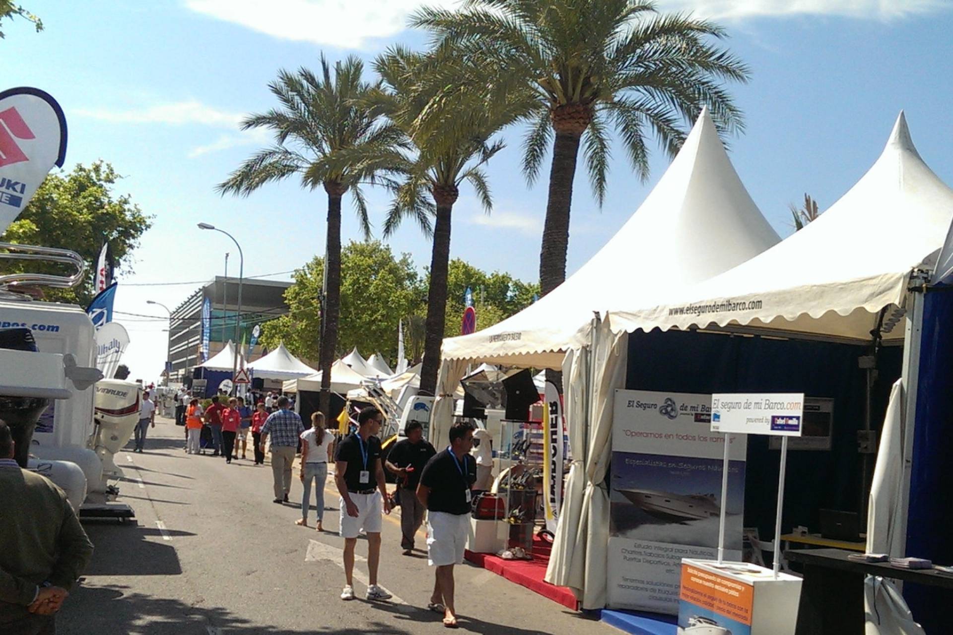 elsegurodemibarco.com se reencuentra con sus clientes y visitantes en el Salón Náutico de Barcelona
