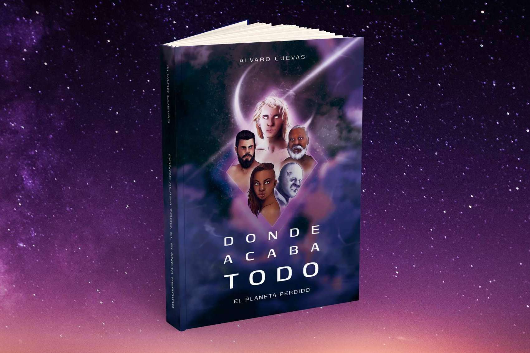 Presentación de 'Donde acaba todo', la novela de ciencia ficción con un mensaje crítico a la sociedad, de Álvaro Cuevas