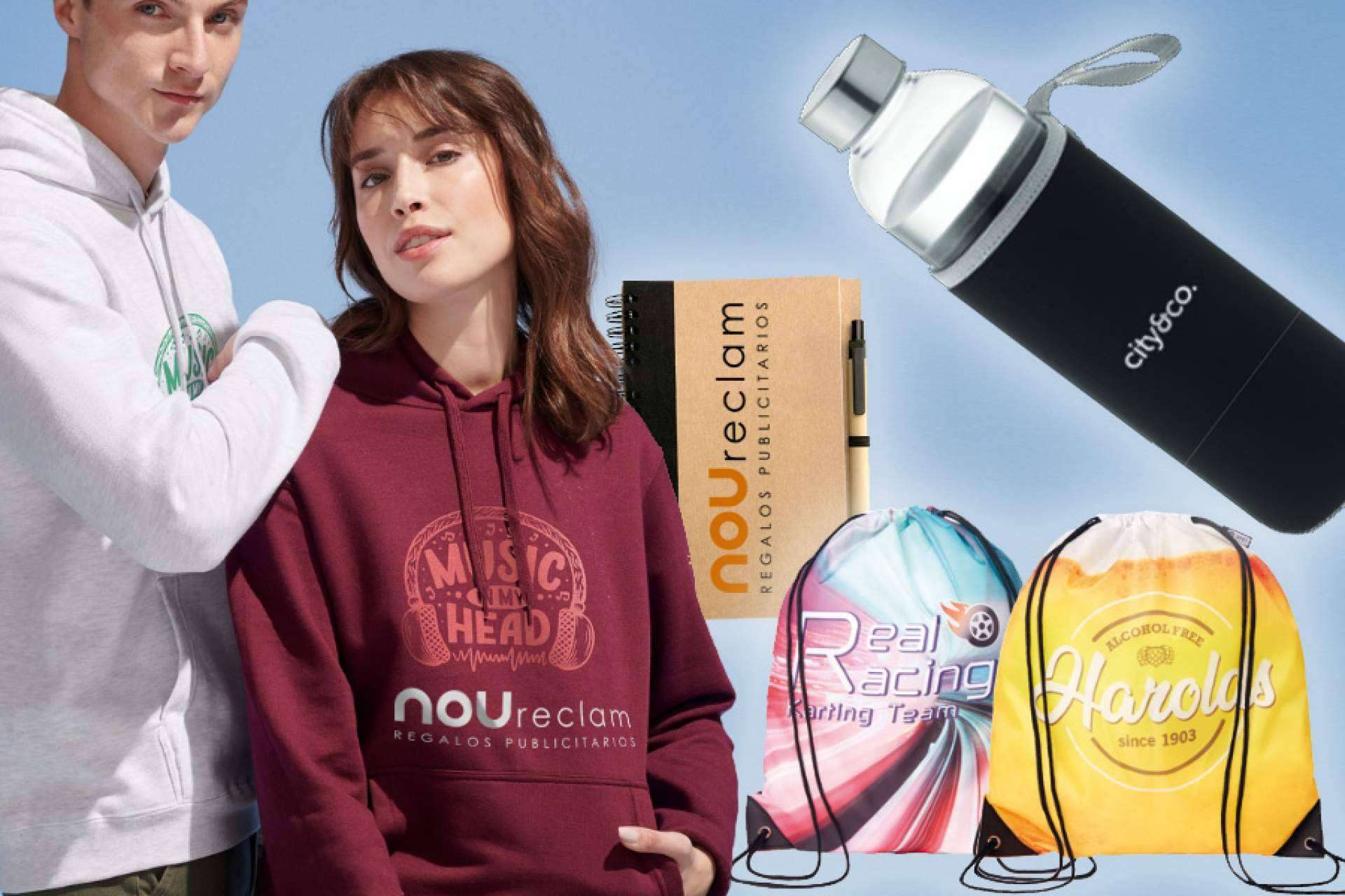 NouReclam dispone de regalos publicitarios personalizados y originales