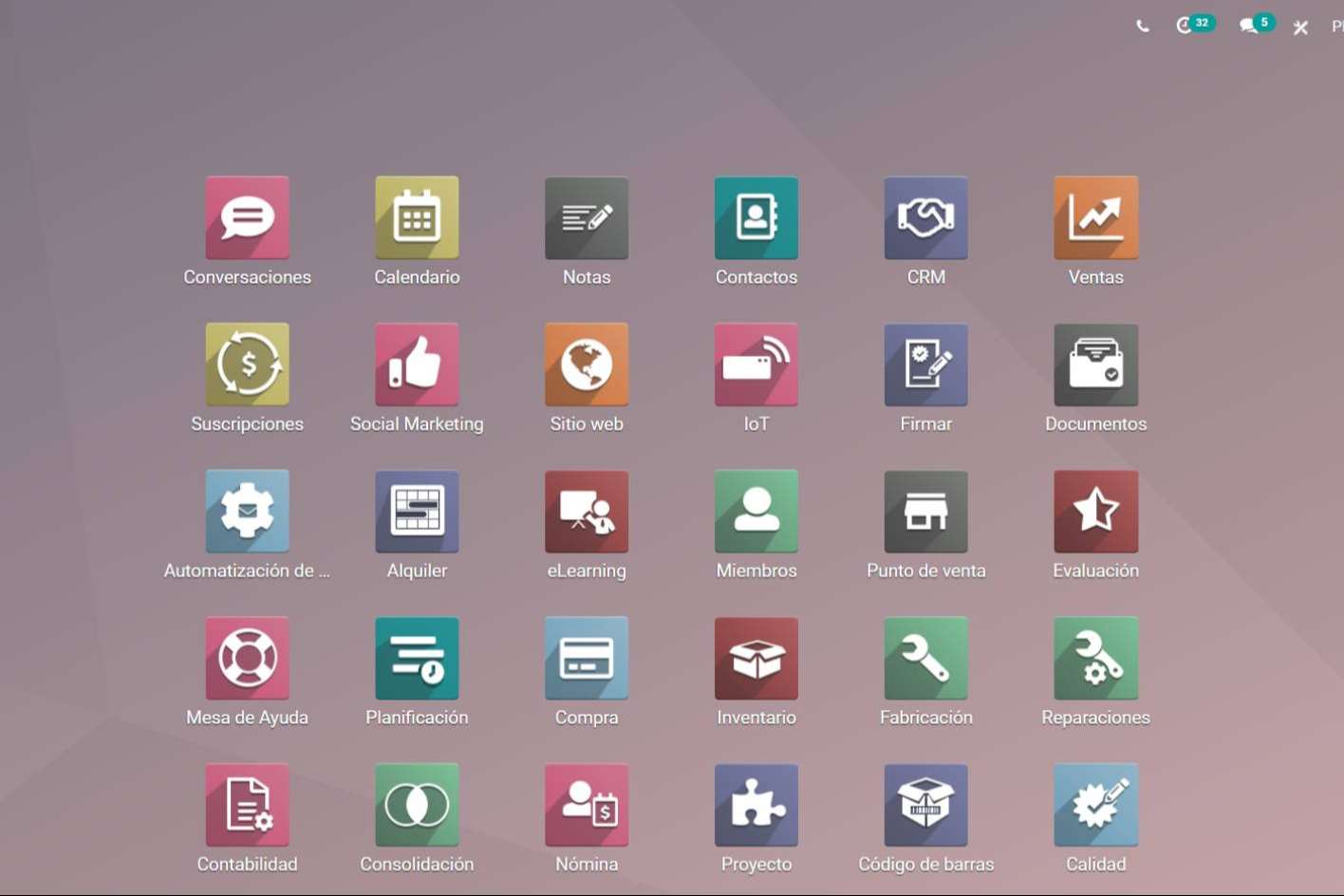 Un ERP para pymes muy potente, con Odoo