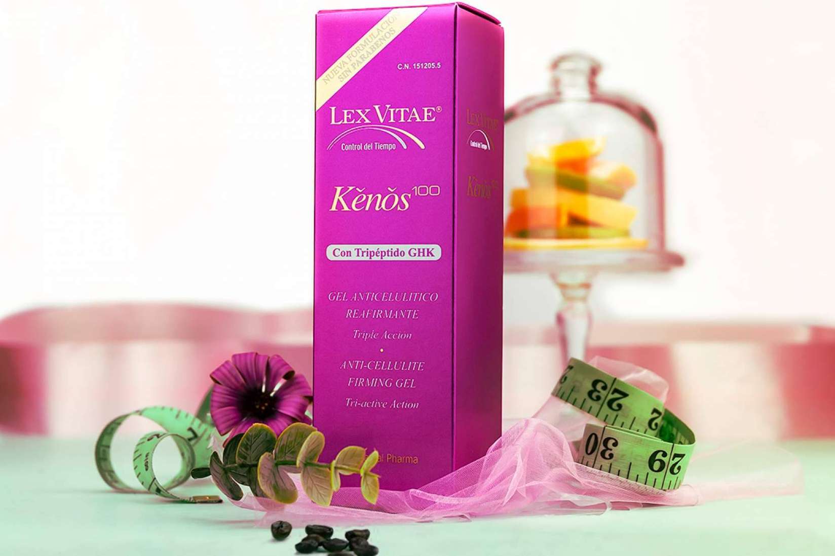 Narval Pharma ofrece el gel anticelulítico reafirmante Lex Vitae Kenos