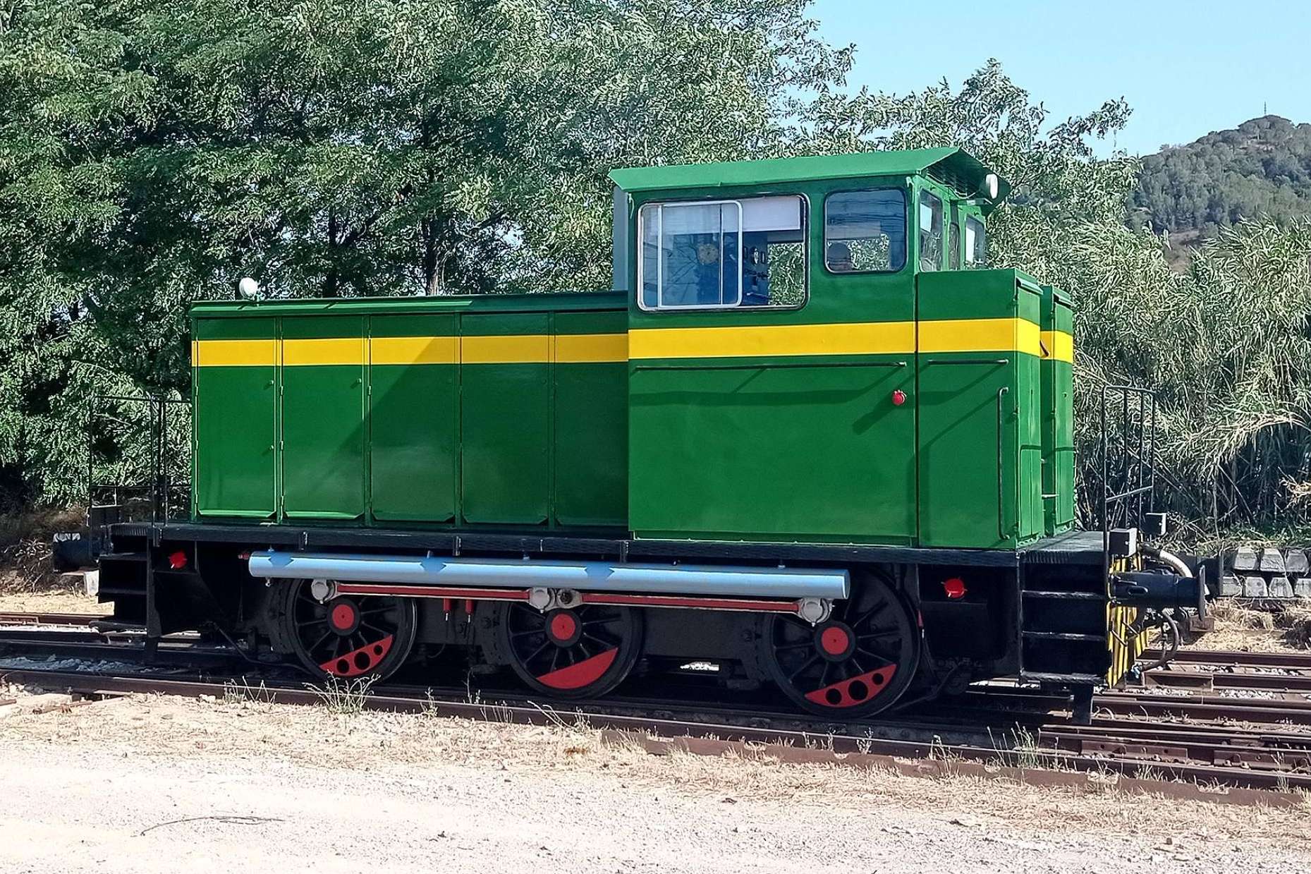 Restaurada una histórica locomotora de RENFE por la Fundación del Patrimonio Ferroviario
