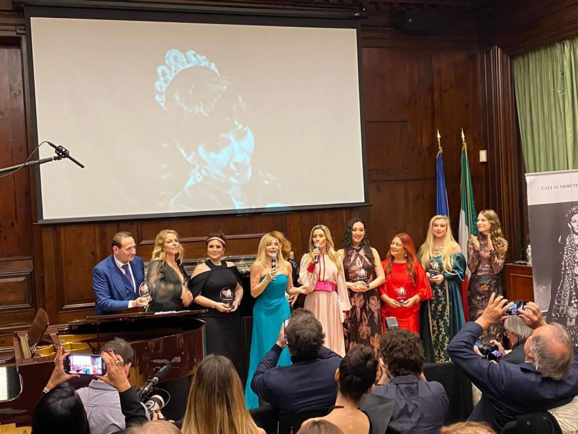 Andreina Fuentes Angarita recibió el premio Callas Tribute en Nueva York
