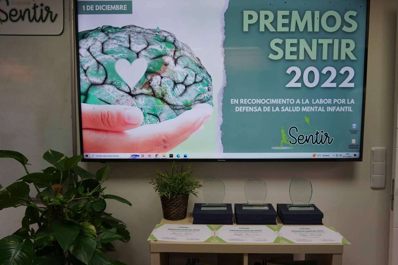 La celebración de los Premios de Sentir 2022 de la editorial Sentir