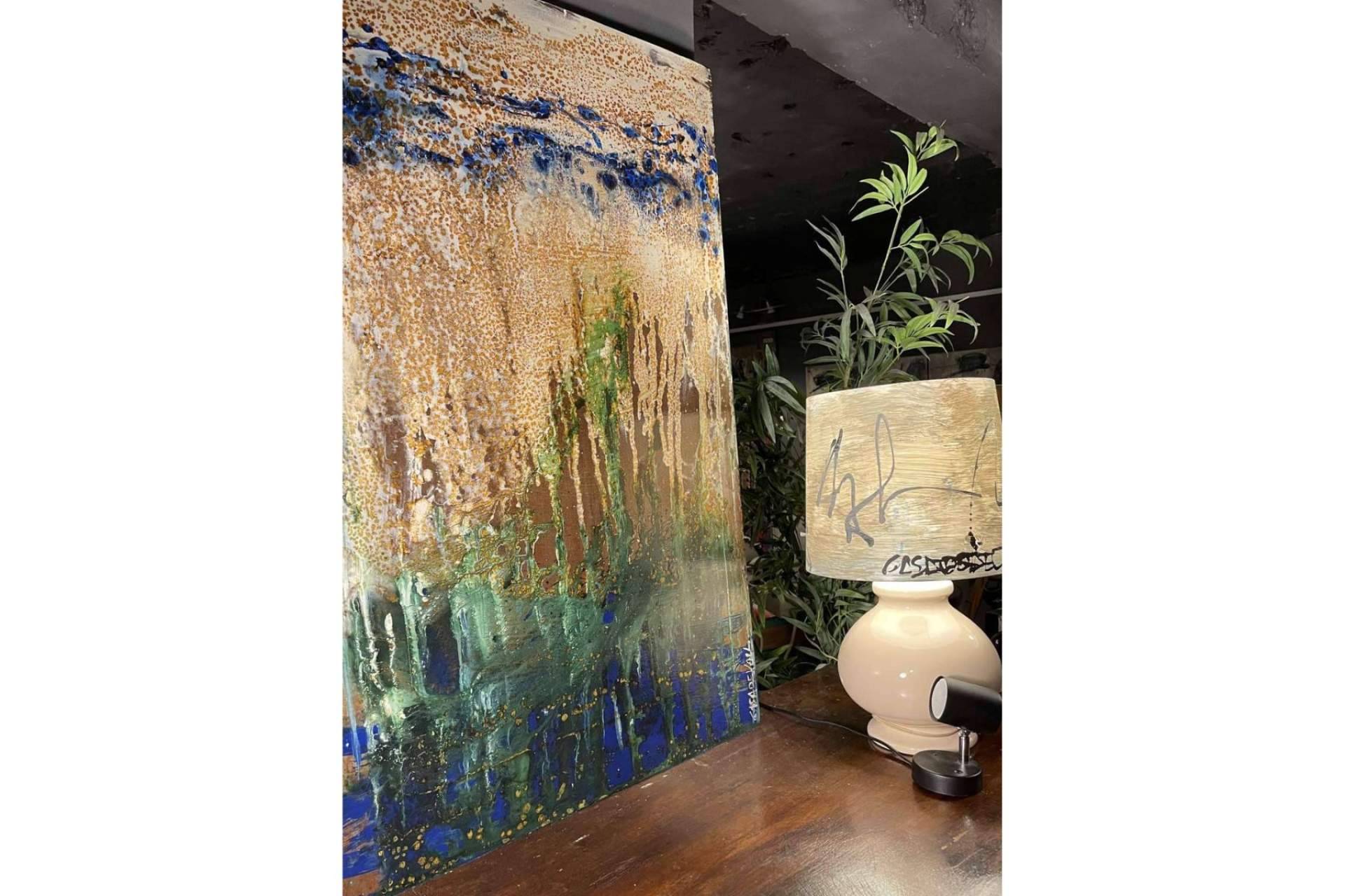 El arte abstracto de flores de Cristina Casadevall