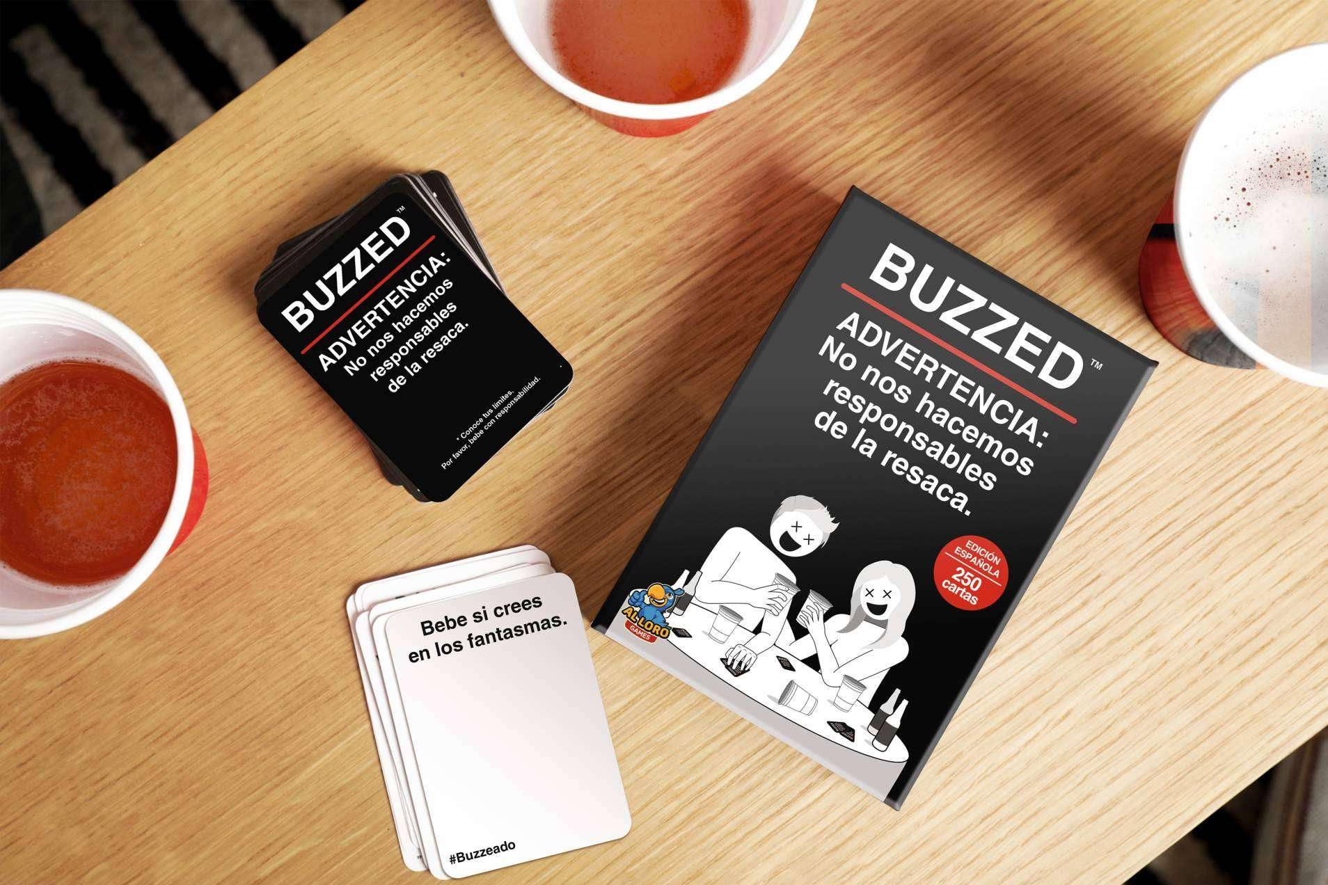 Al Loro Games y su juego divertido para beber con amigos, Buzzed