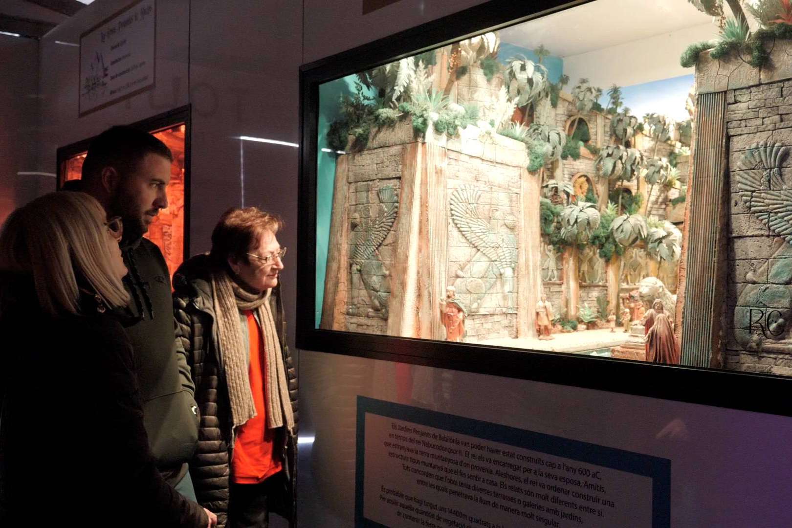 La gran acogida de la inauguración Benissanet Nadal 2022 de Ramón Colomer