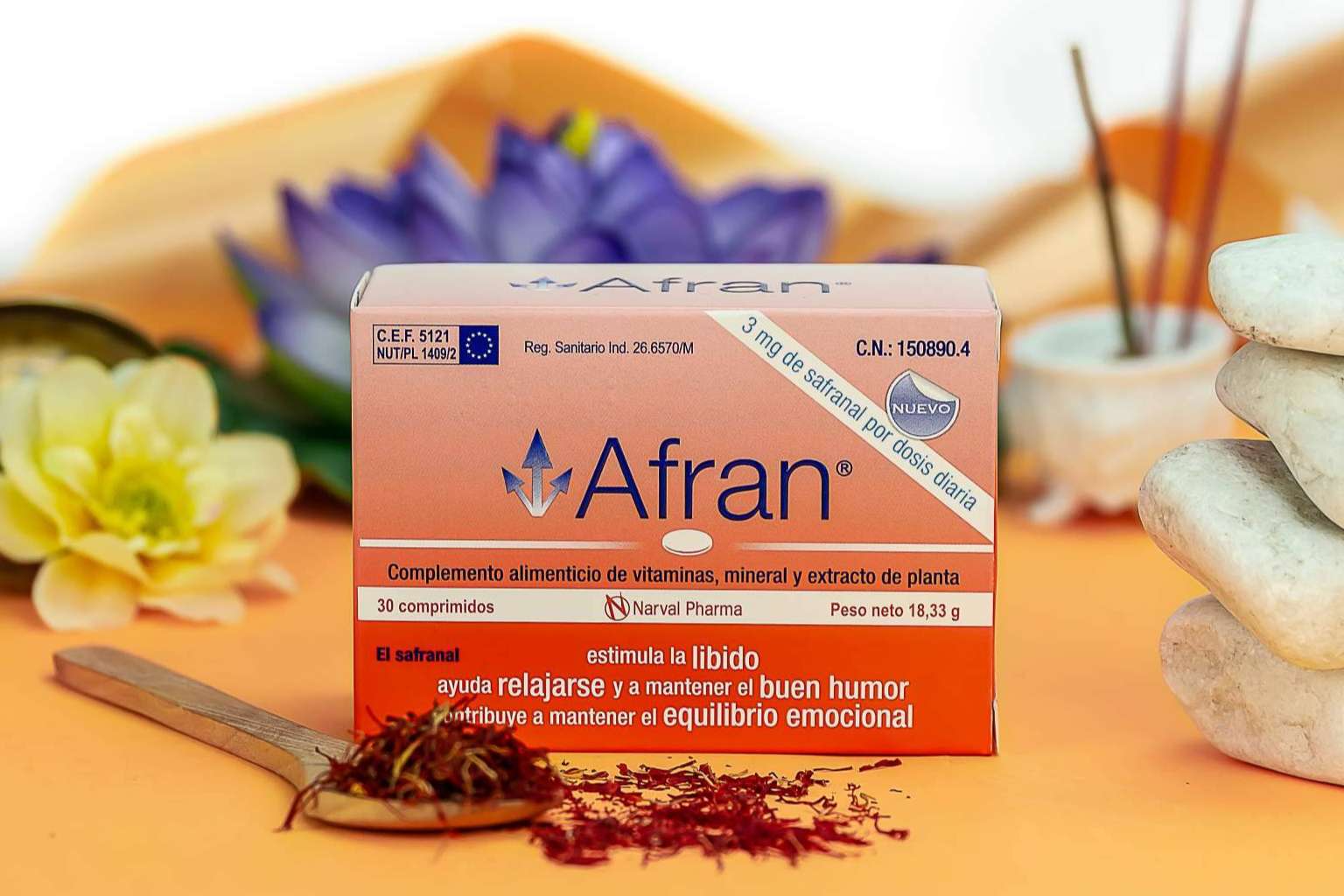 Afran Equilibrio Emocional para unas fiestas en equilibrio, con Narval Pharma