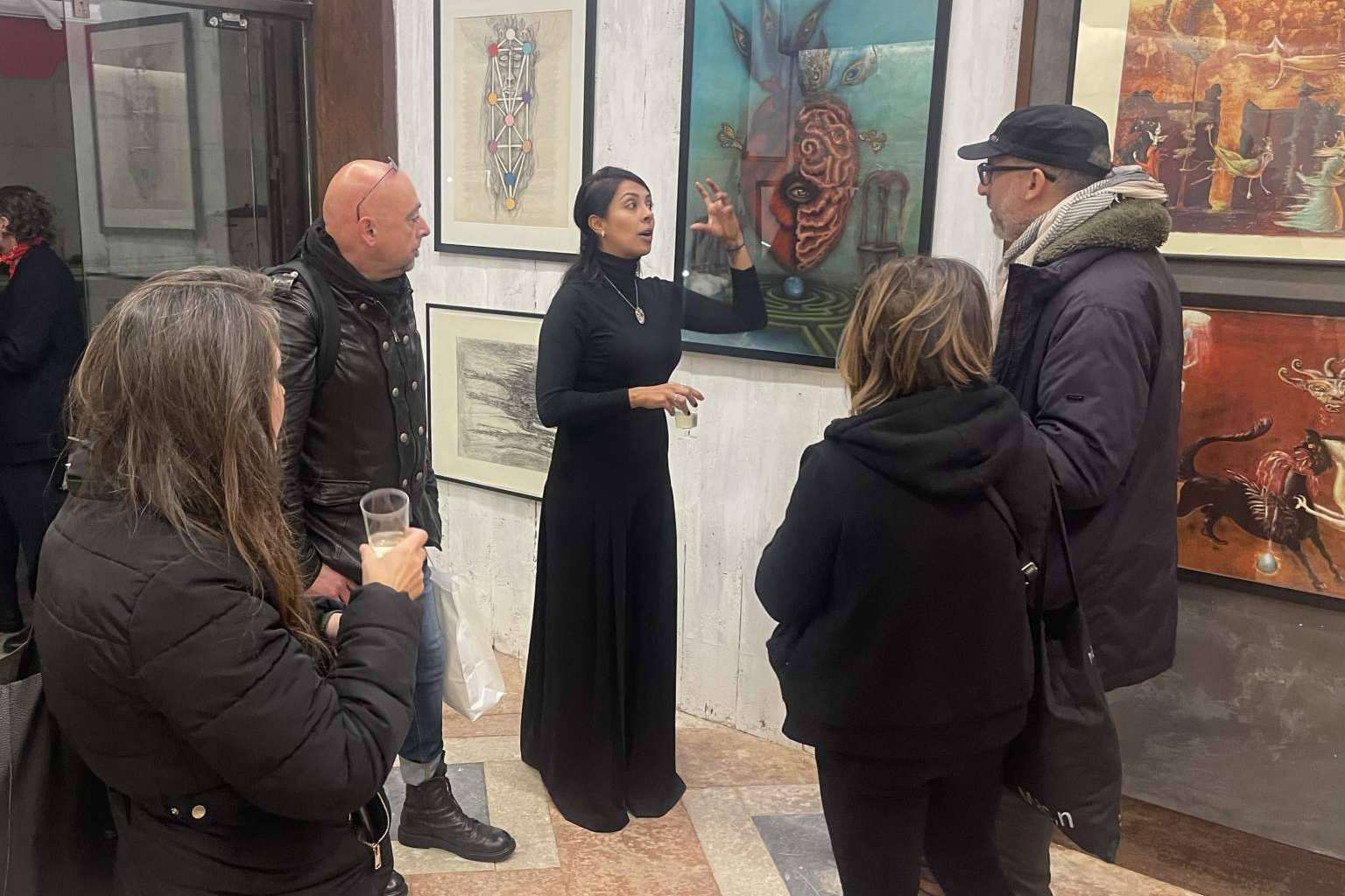 La exposición organizada por el Consejo de Leonora Carrington cuenta con la artista Martha Sáenz como invitada
