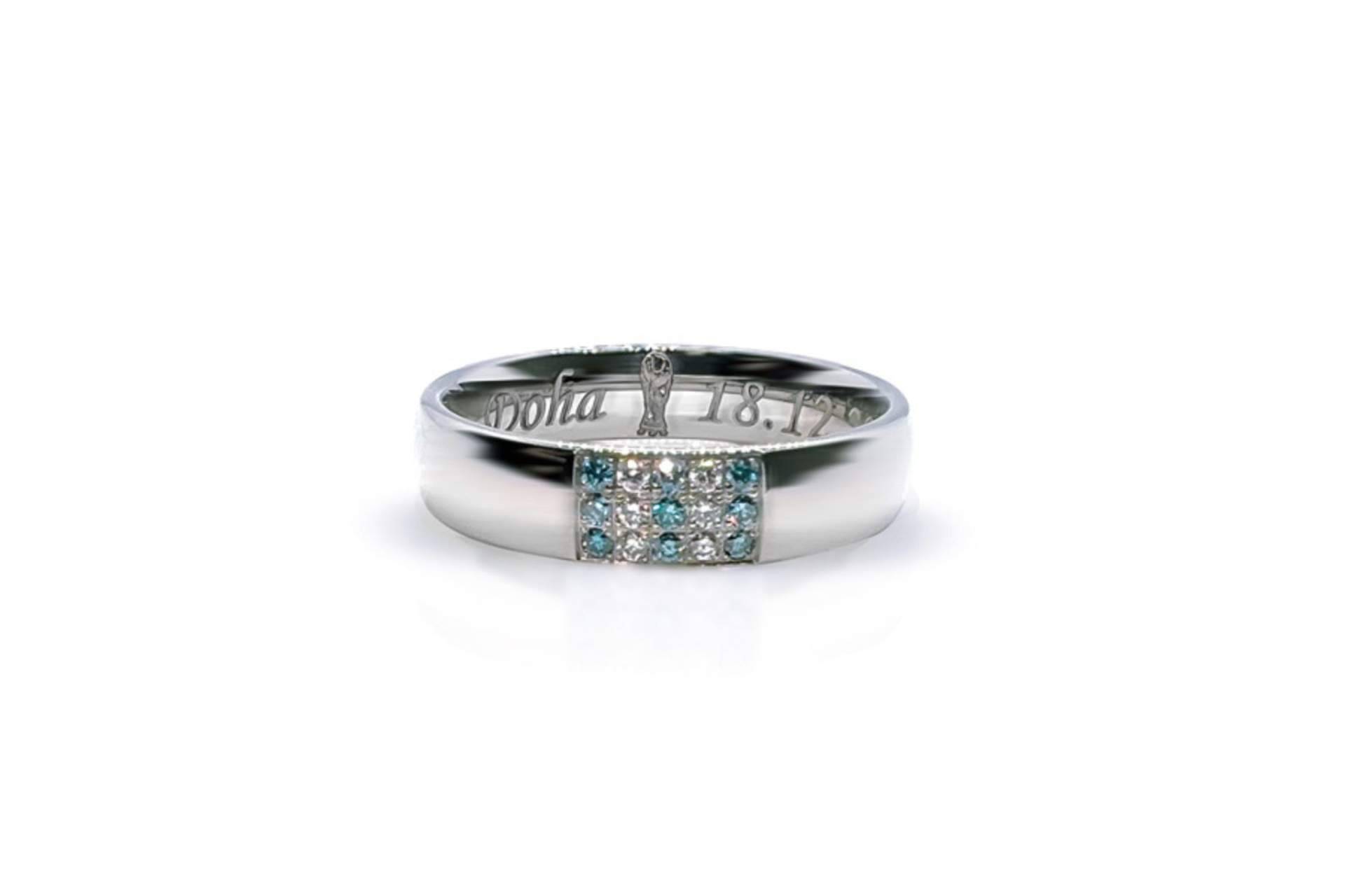 Staring dispone de un anillo conmemorativo con motivo del Mundial ganado por la Selección de fútbol de Argentina
