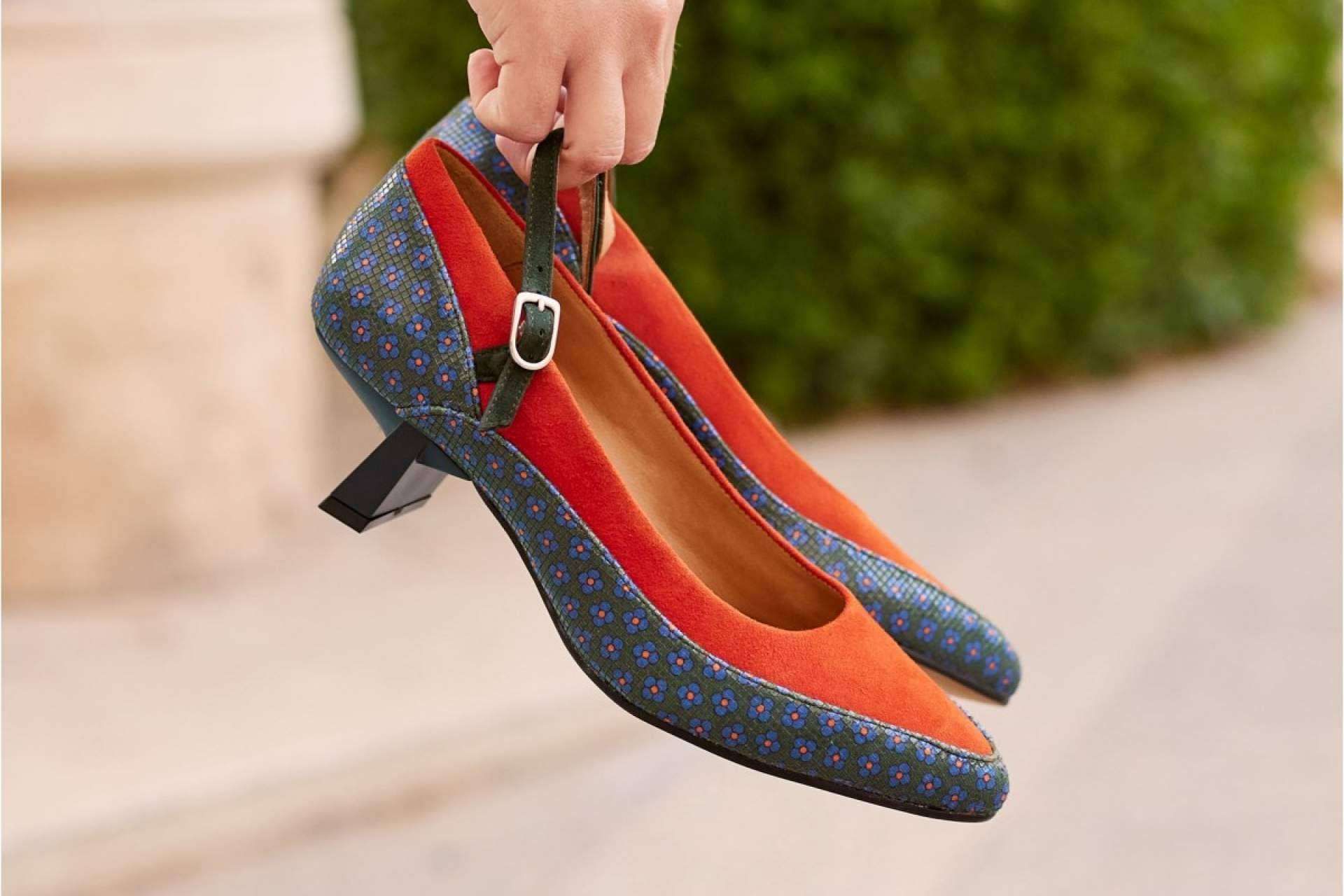 Los zapatos de tacón bajo para mujer de Audley Shoes