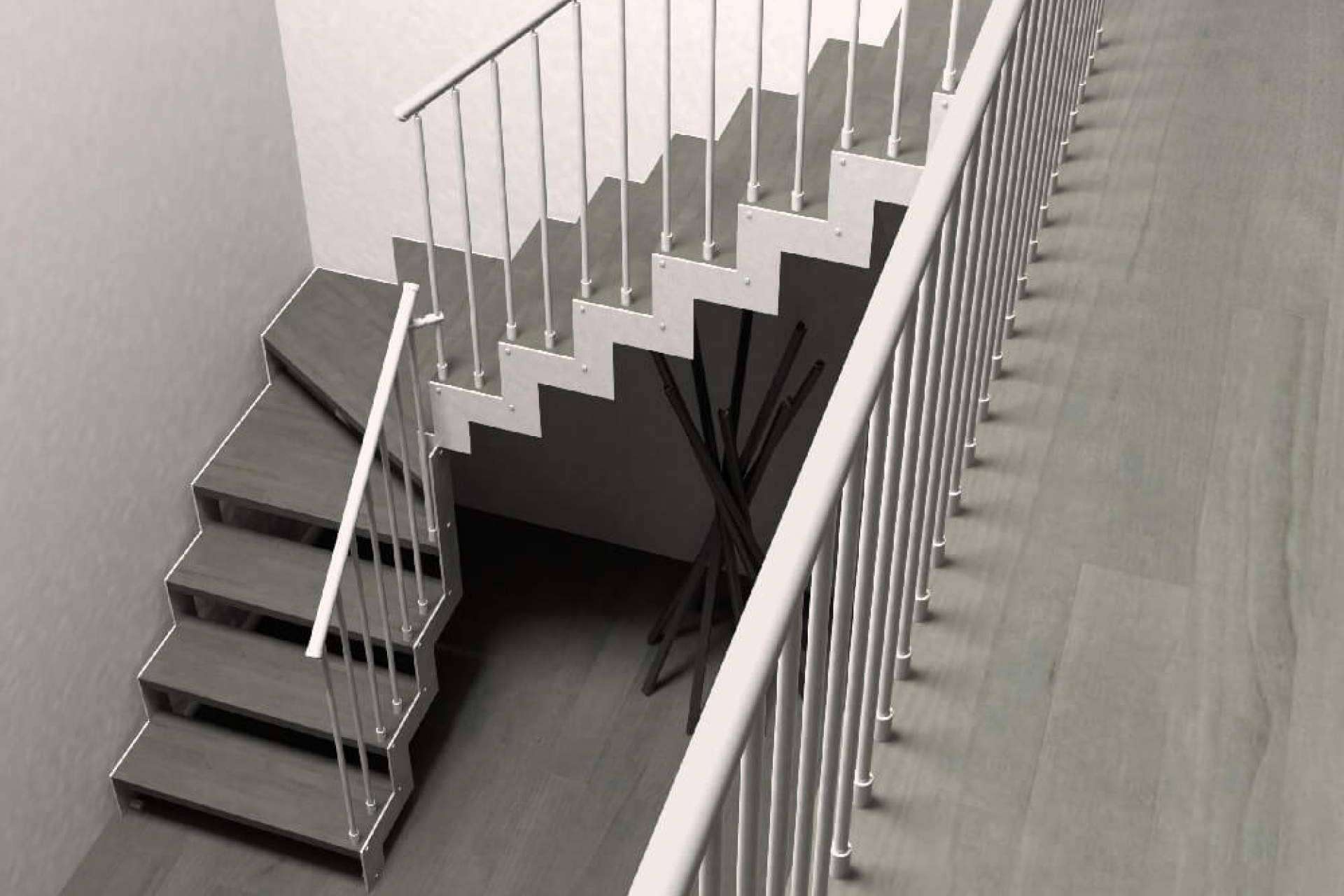 La escalera de tramos, el nuevo producto de Enesca