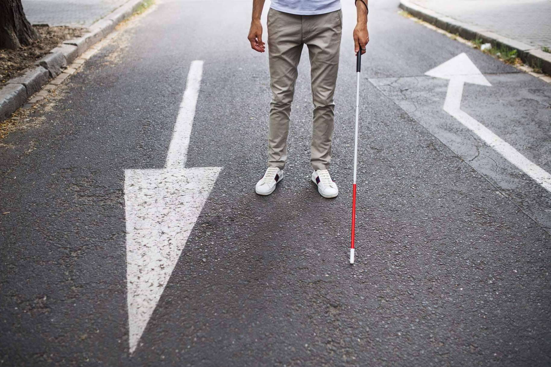 Las personas con discapacidad visual cuentan con el apoyo de Elías Asfura y Fundación Marie