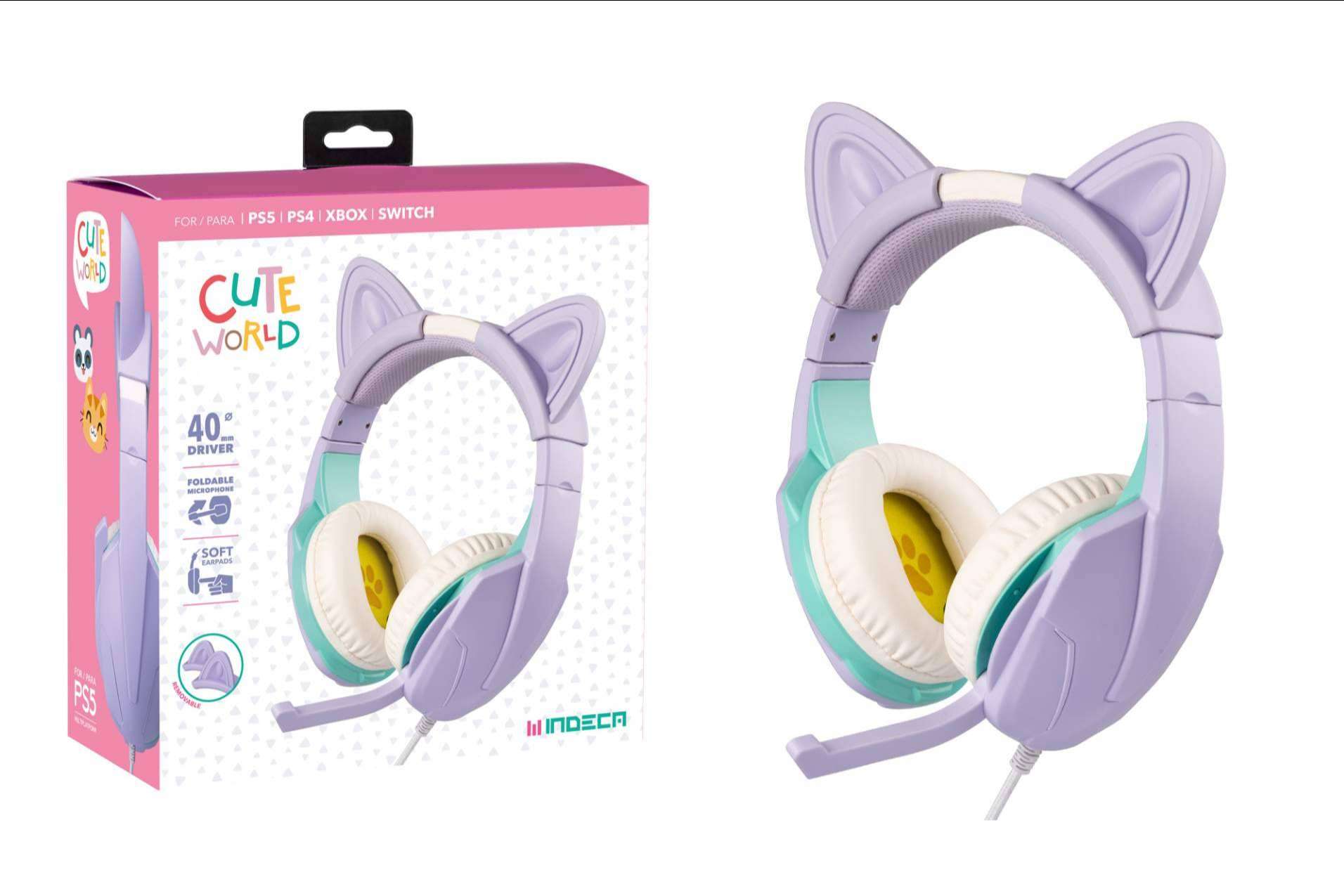 Distintas opciones de auriculares de Indeca Business, con diferentes precios, colores y modelos