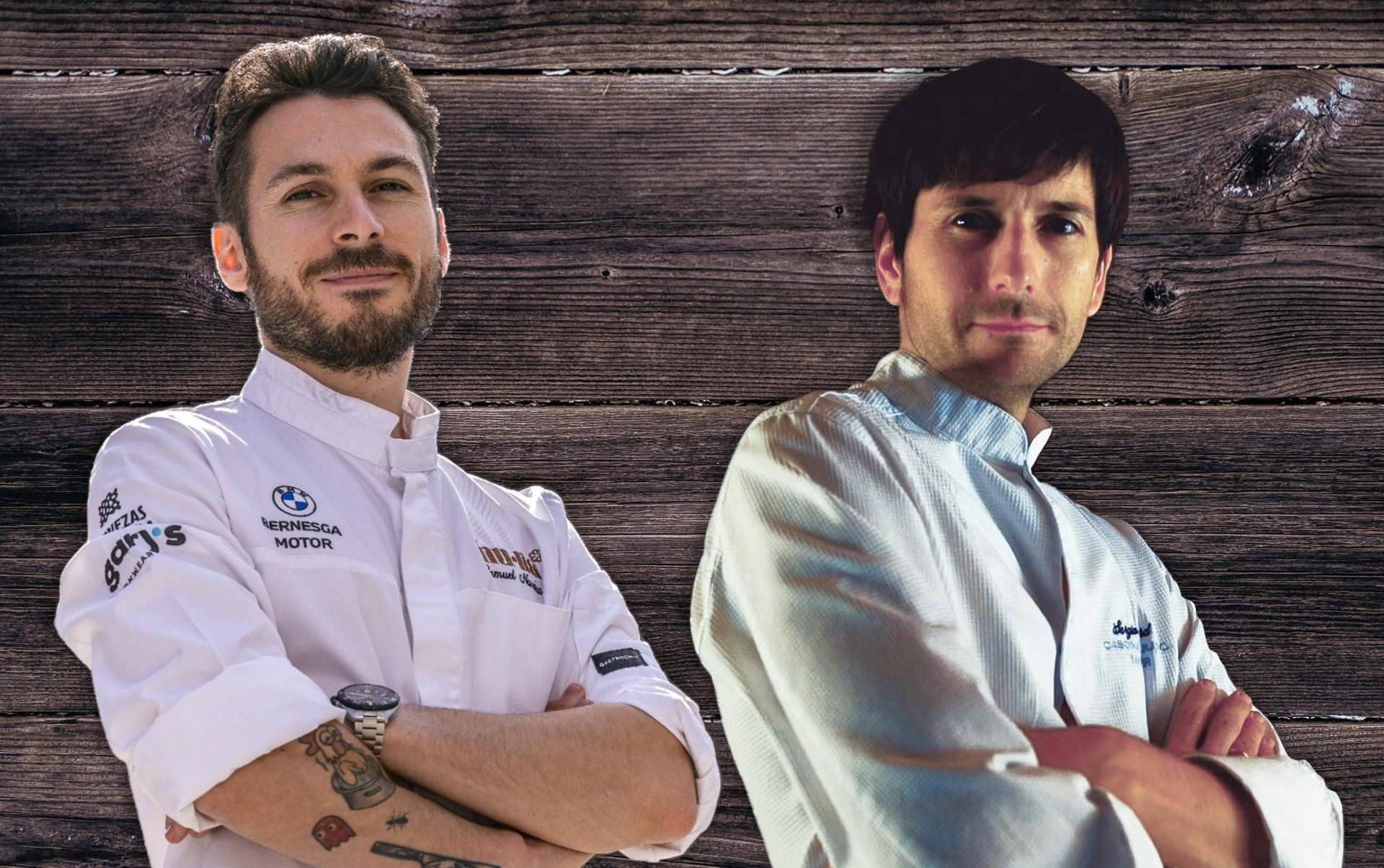 Compartiendo valores de la sostenibilidad en la alta gastronomía, Samuel Naveira y Sergio Bastard cocinarán juntos el día 16