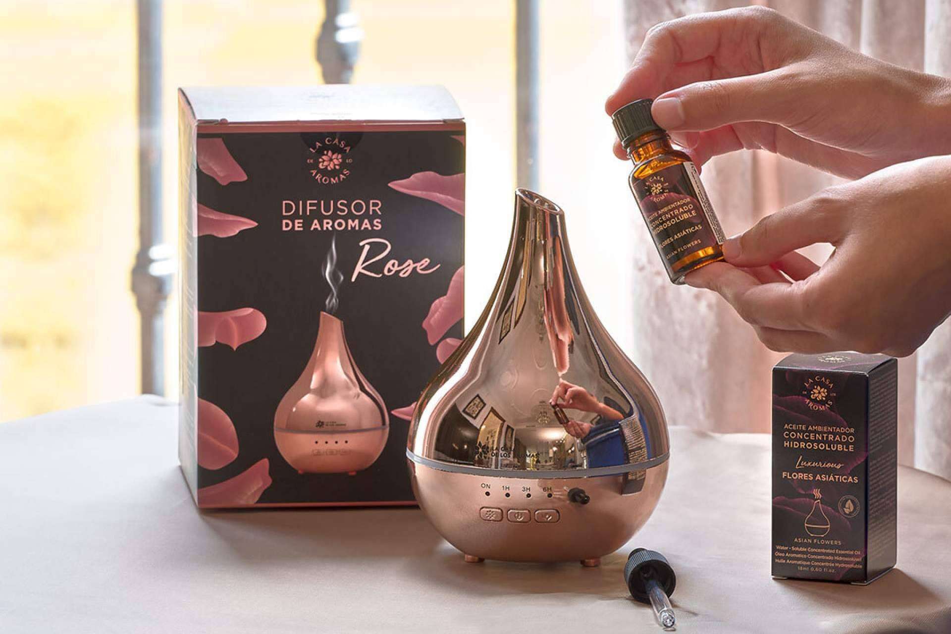 Ventajas de los aceites esenciales y difusores, de la mano de La Casa de los Aromas