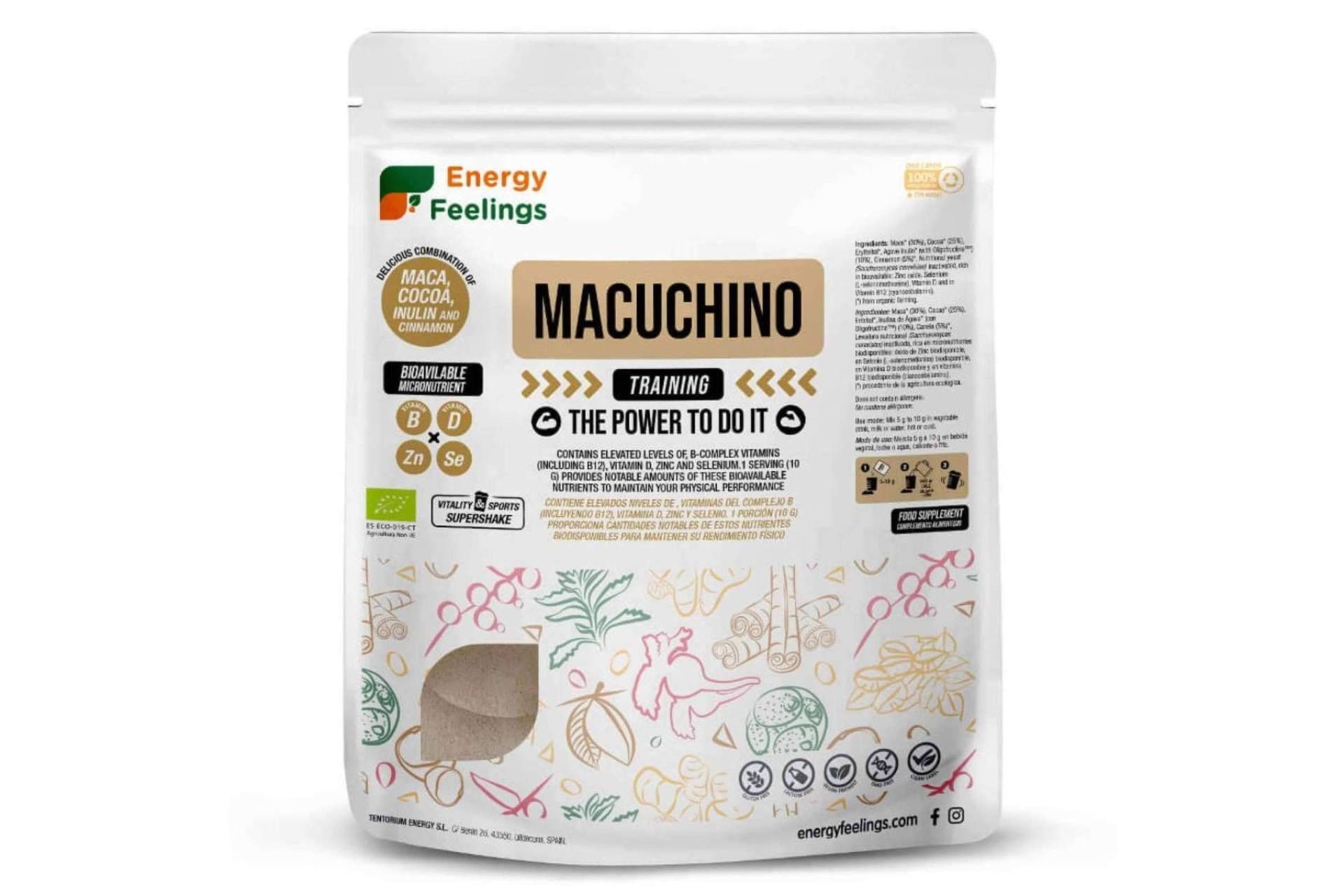 Energía y vitalidad, con Macuchino Training 2.0, el batido de Mediterranean Superfoods