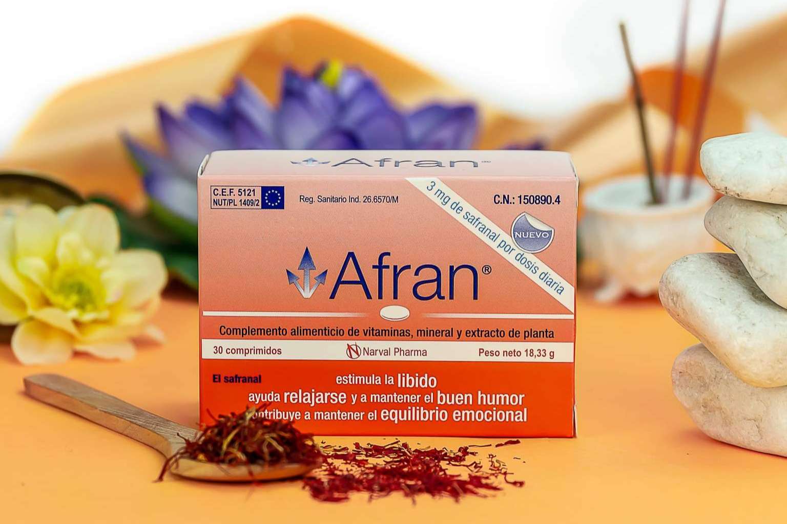 Afran para una mente positiva, equilibrio emocional sin medicamentos