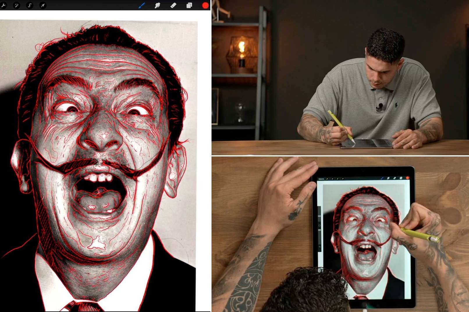 Cursos de tatuaje realista impartidos por el reconocido artista Black Sánchez, en Habbility