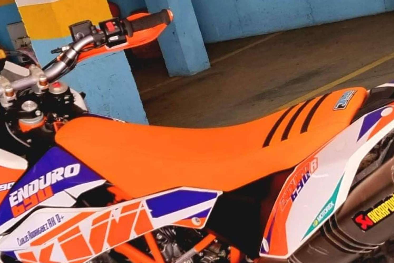 JM Fundas ofrece fundas de asiento KTM