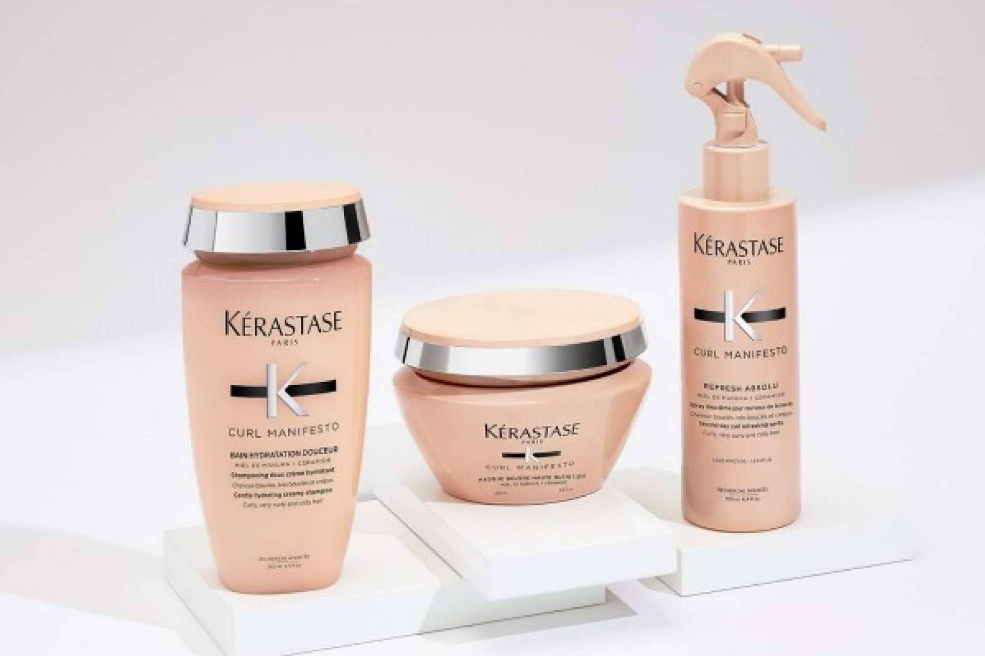 ¿Qué beneficios tiene la línea de Kérastase Curl Manifesto?, por Llarcó