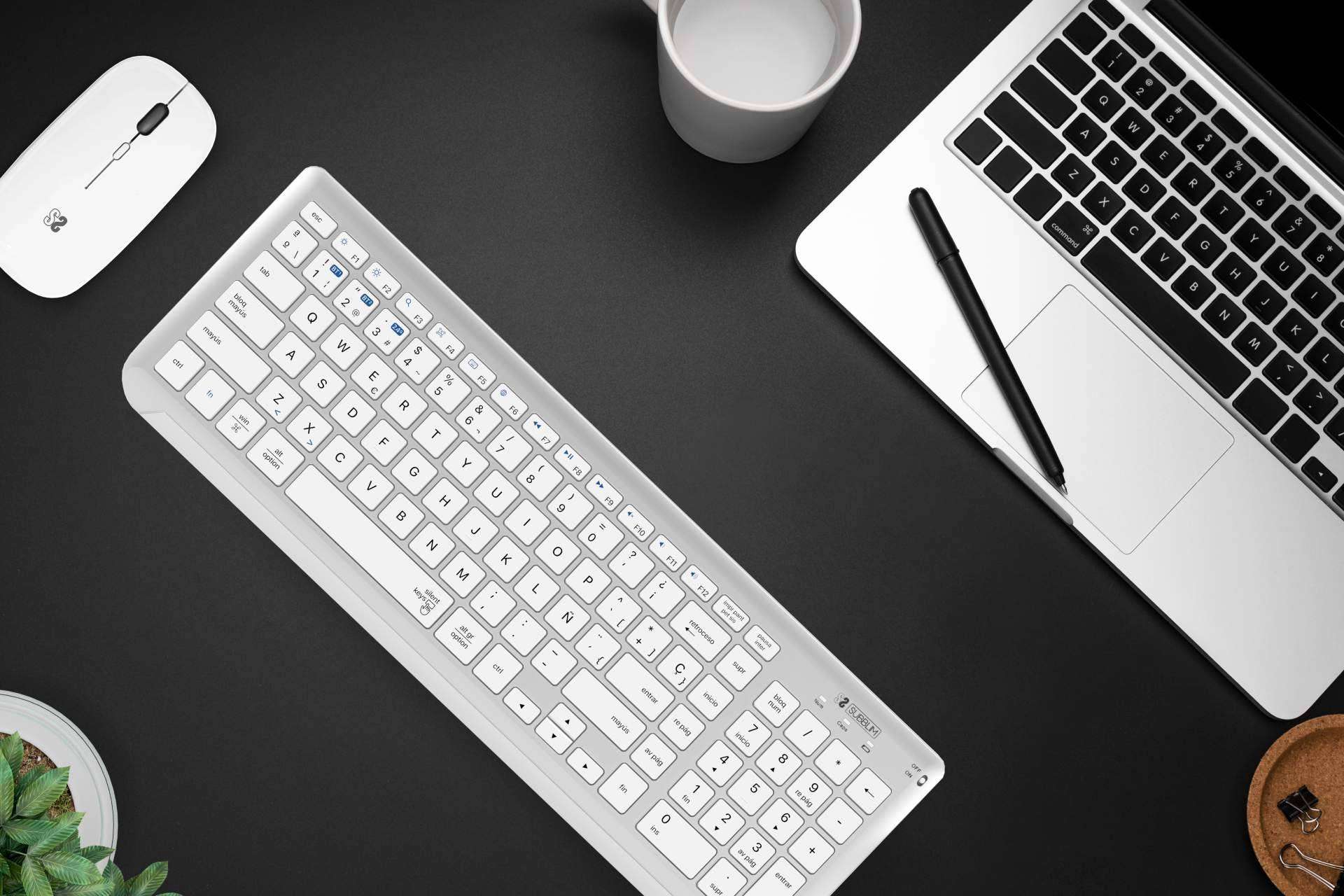 Tecnología dual para teclados y ratones de la mano de SUBBLIM