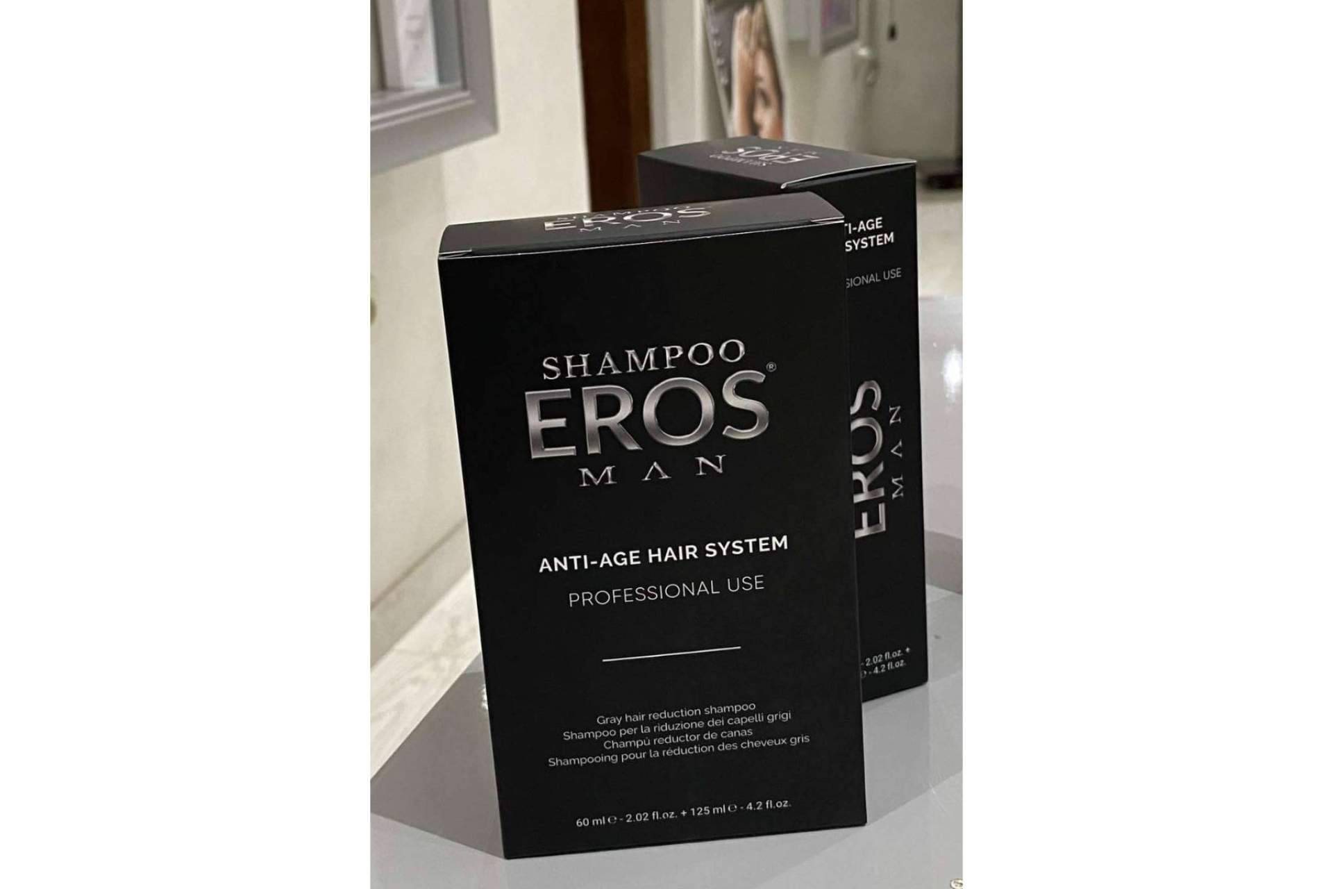 El champú cubre canas para hombre Eros Man ha revolucionado el sector de los productos antiedad