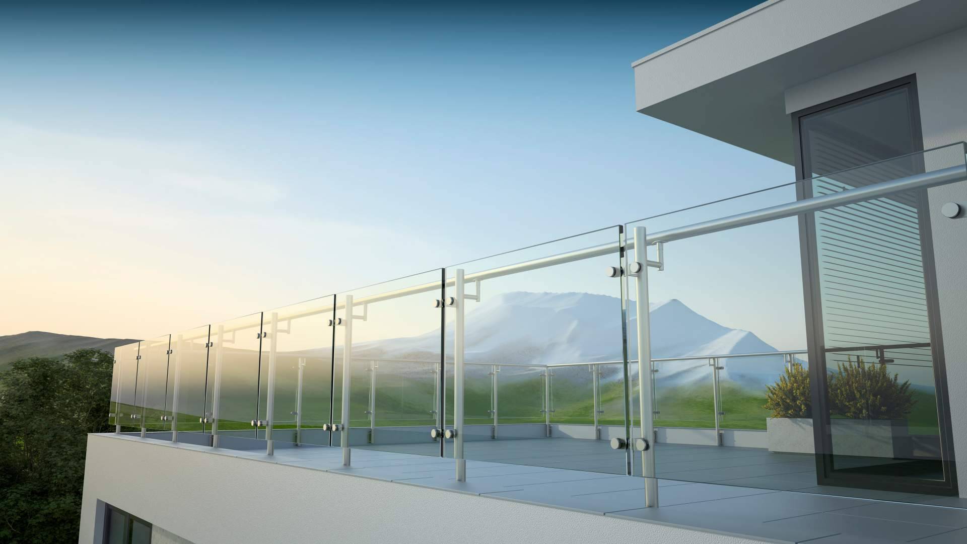 Kurten Glass, algunas recomendaciones para decorar la terraza con barandillas de cristal