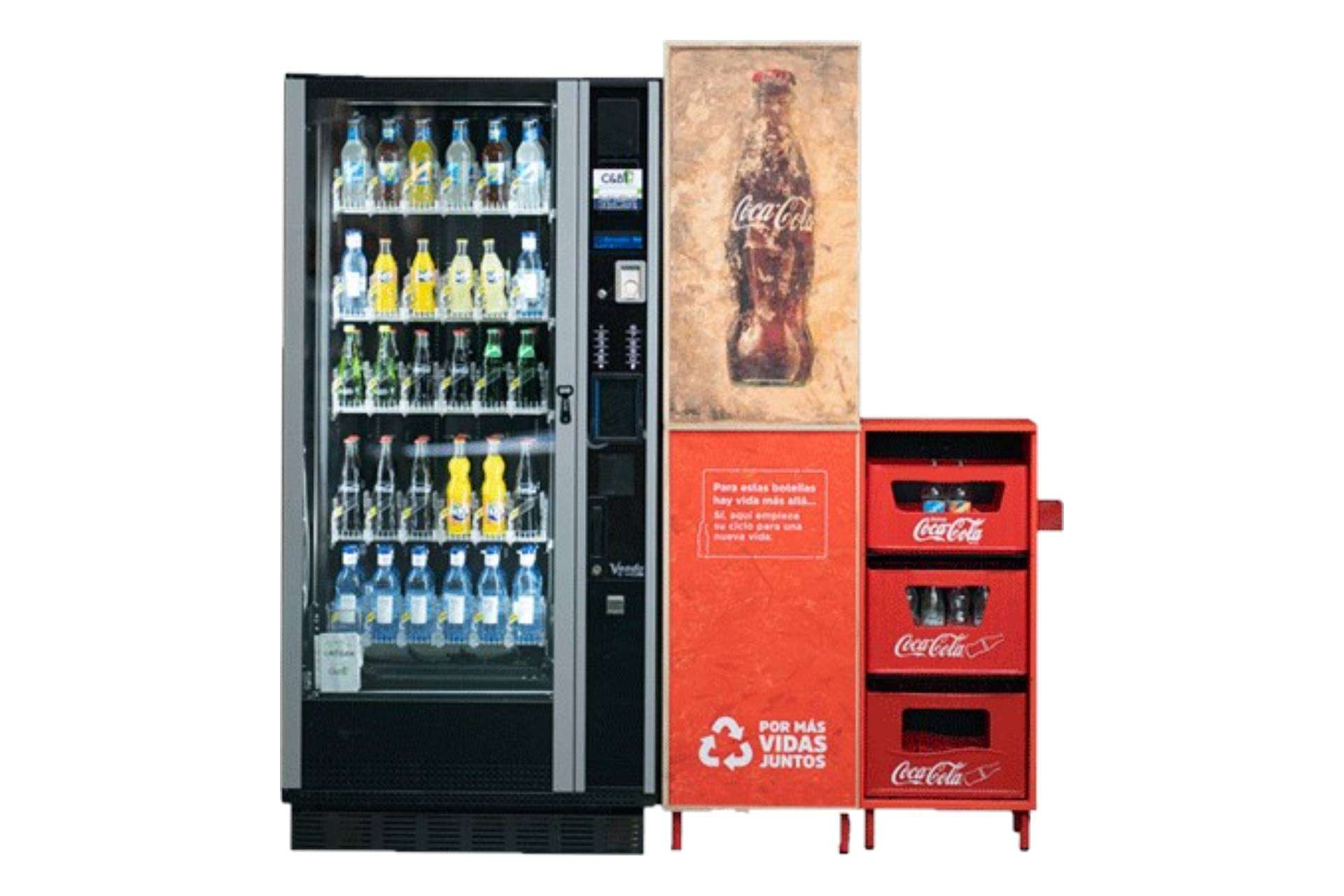 Bebidas sostenibles con las máquinas expendedoras para negocios de C&B Señor