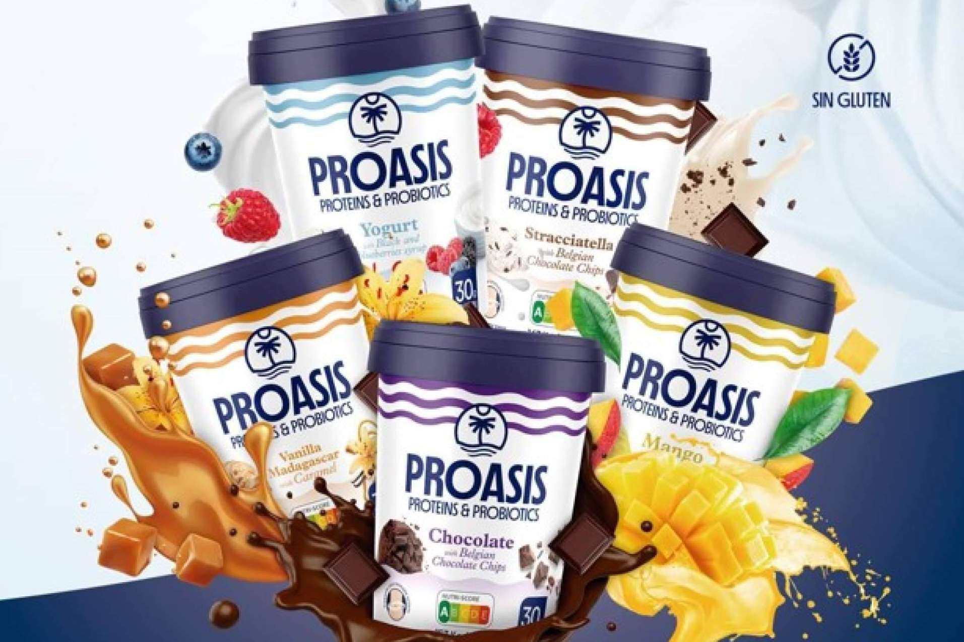 Operación bikini saludable con los helados PROASIS bajos en calorías de Being Foods