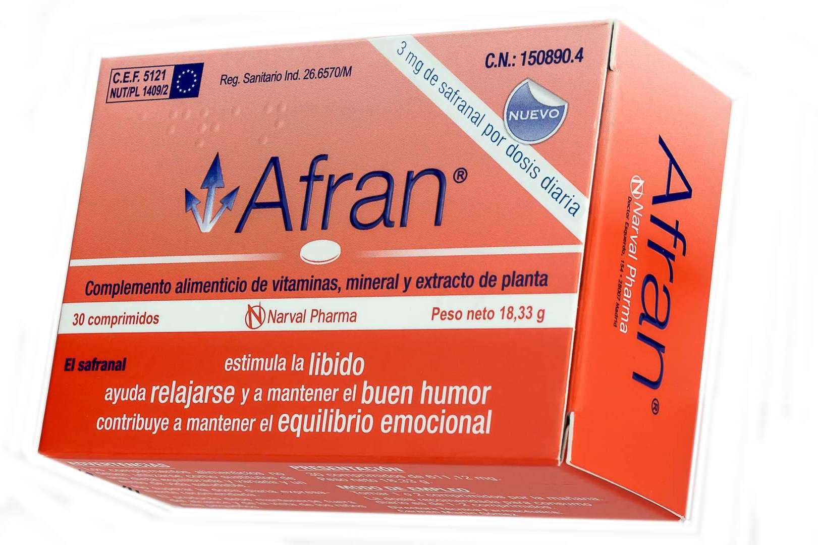 Afran ayuda a mejorar el humor y a mantener el equilibrio emocional