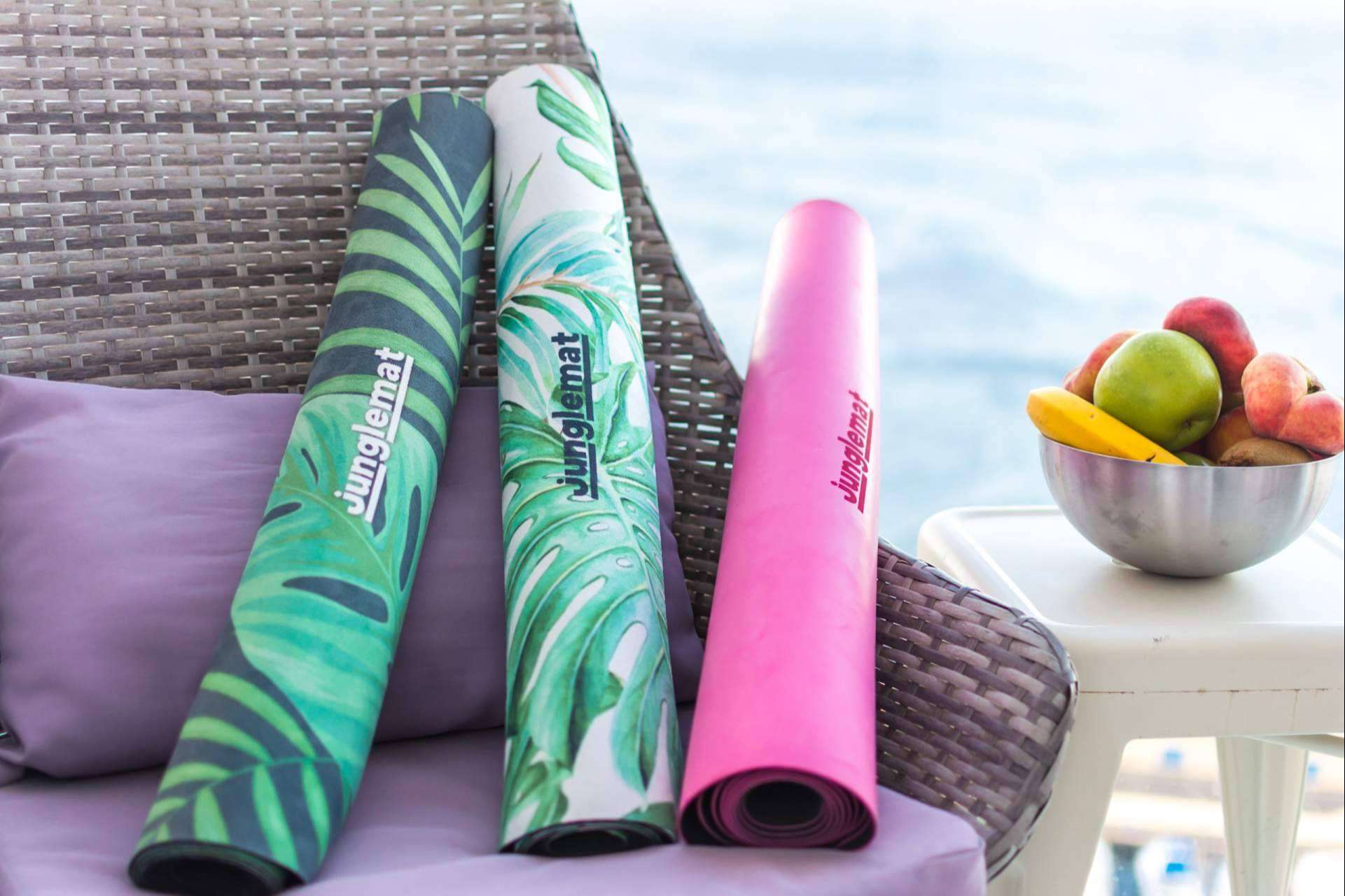 Practicar el yoga de manera sostenible con las esterillas de Junglemat
