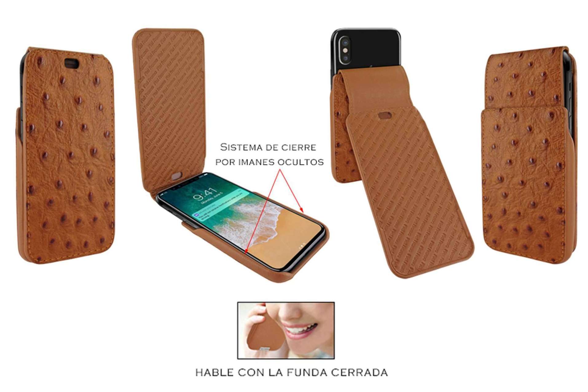 La funda iMagnum para iPhone 14 Pro Max y 14 Pro con Piel Frama